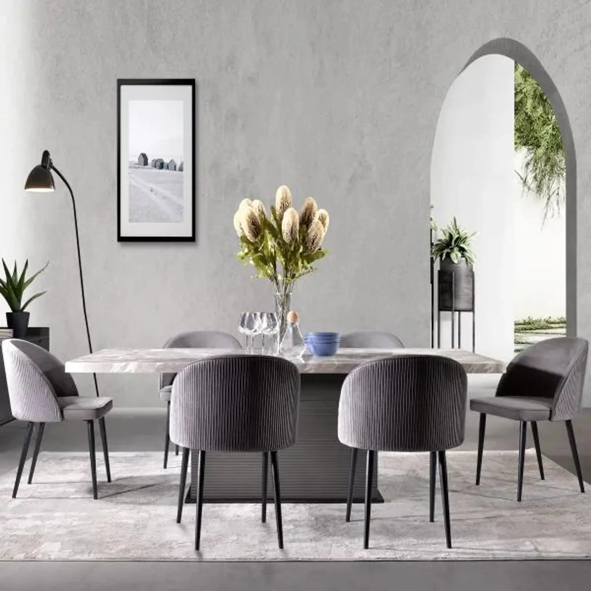 Sen 7 Pcs. Dining Set