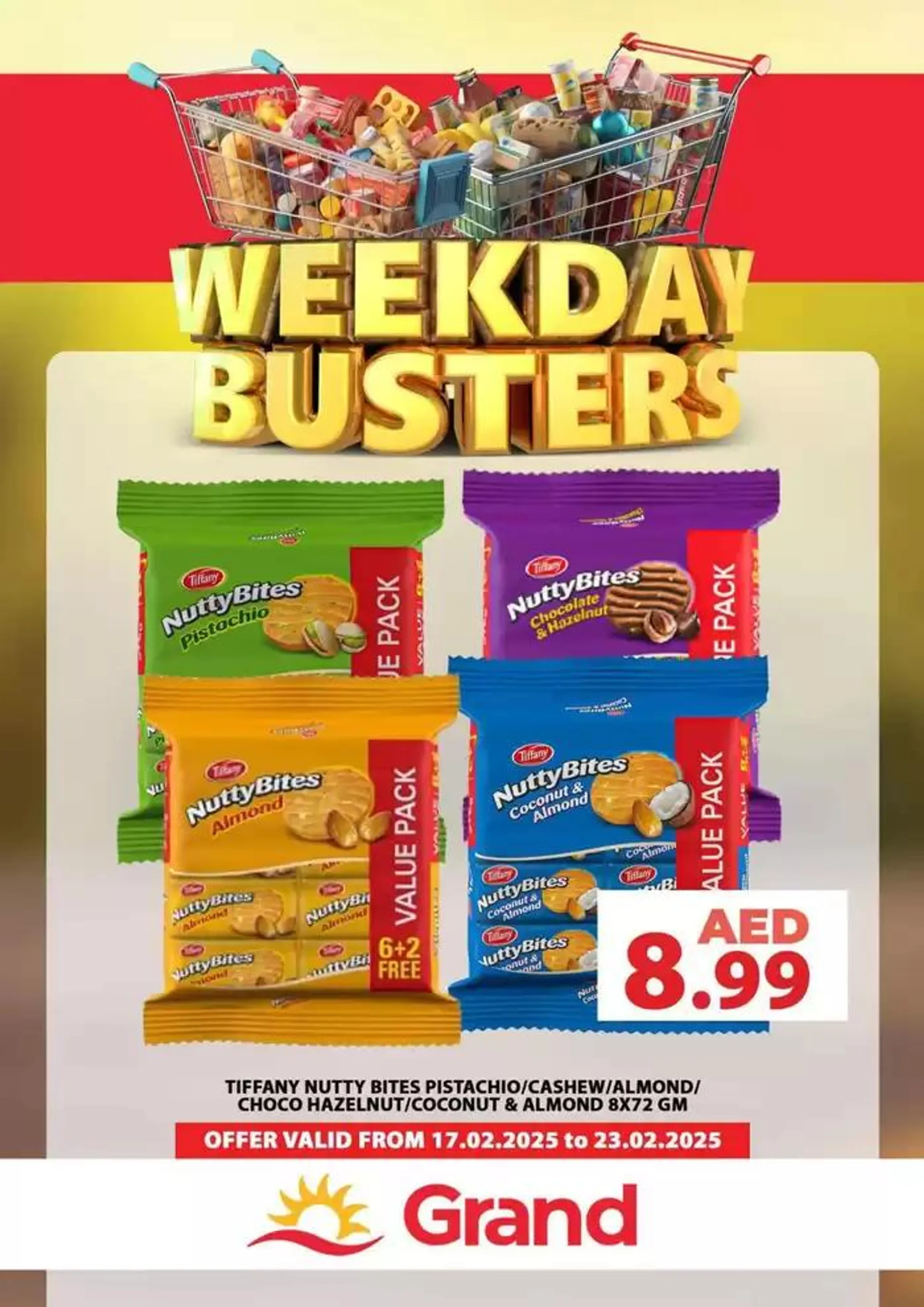 Weekday Busters from 17 February to 23 February 2025 - Offers page 1