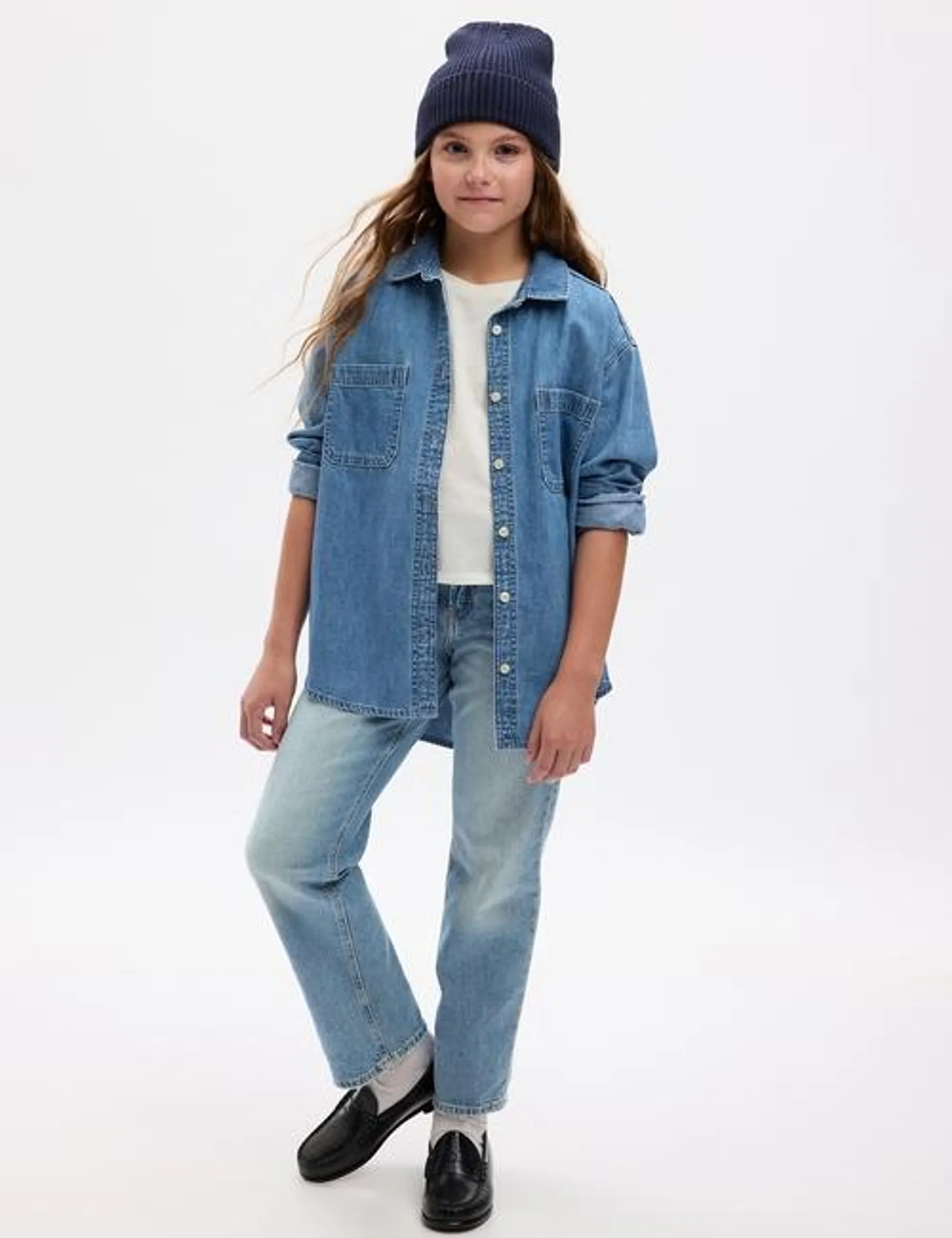 Kids High Rise '90s Loose Jeans