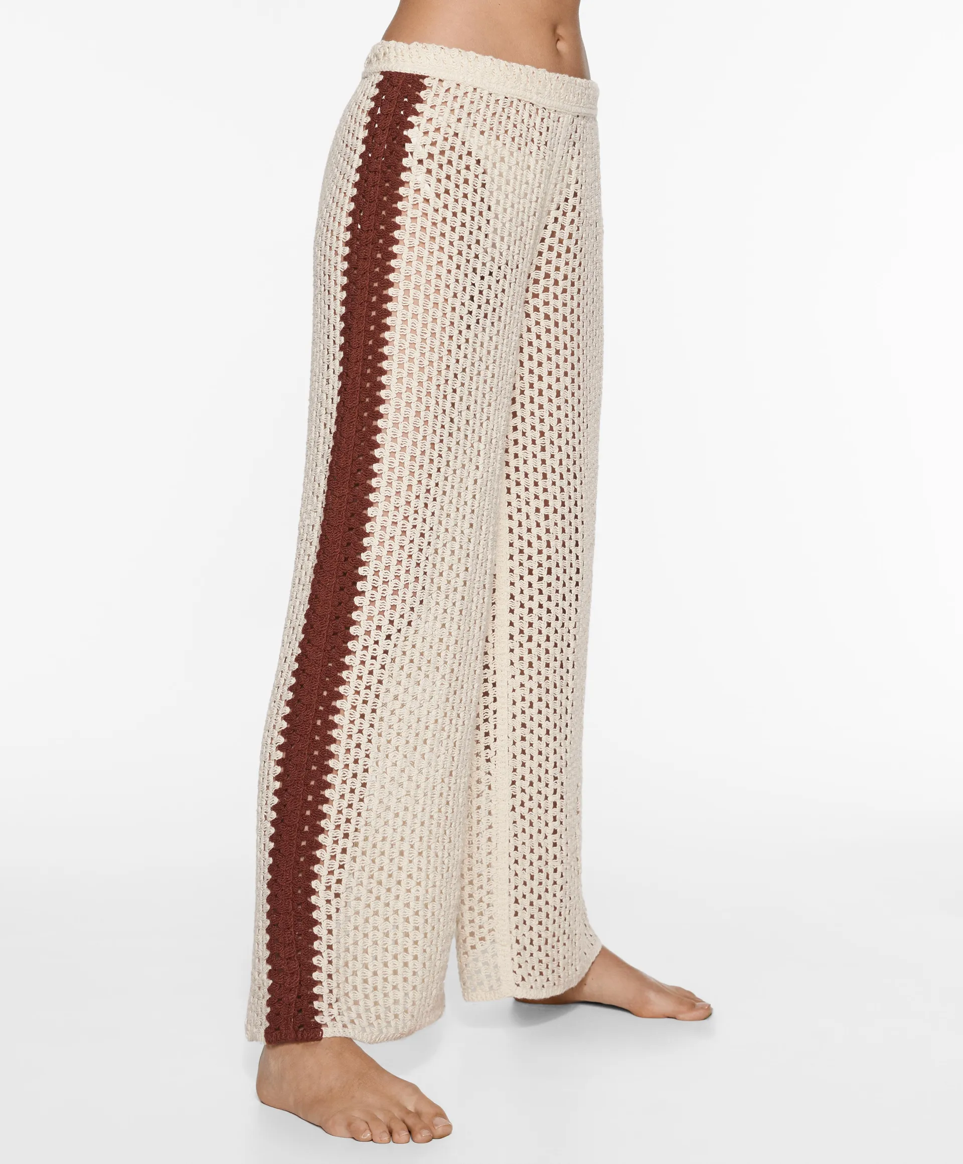 Crochet trousers