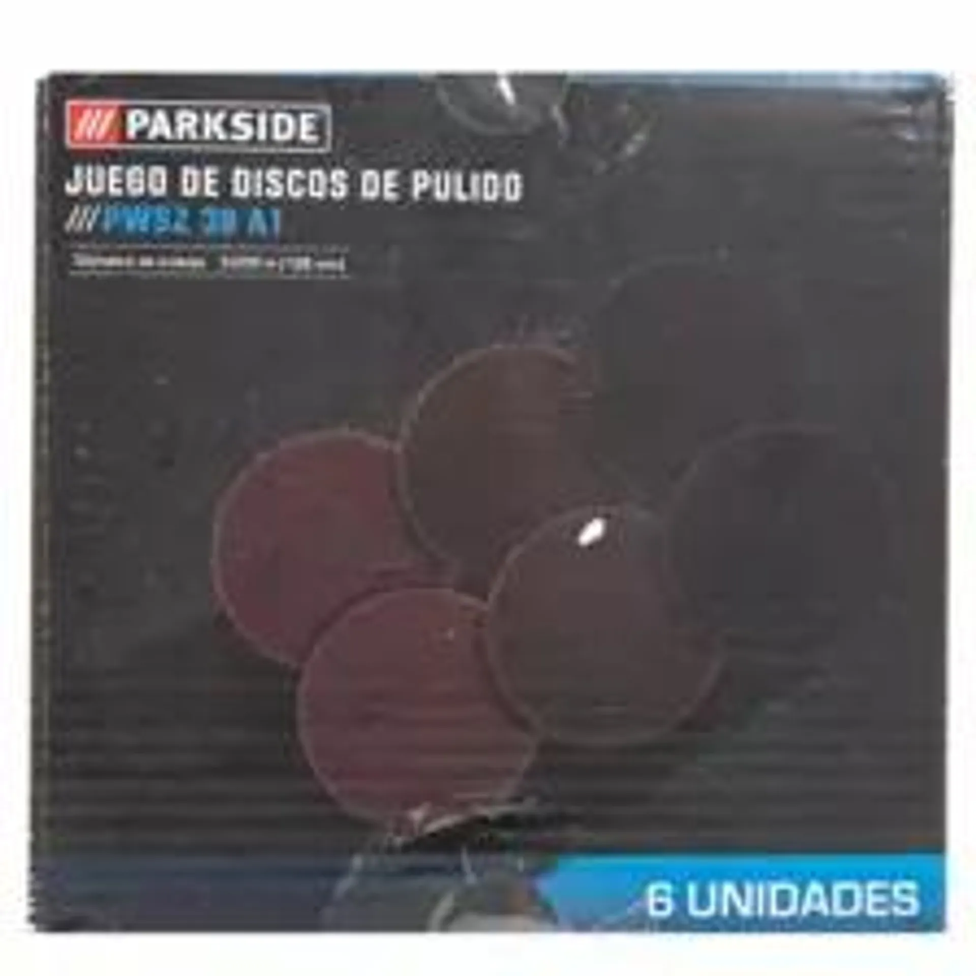 Parkside Sanding Fleece Set, Dark Brown 6pcs Set