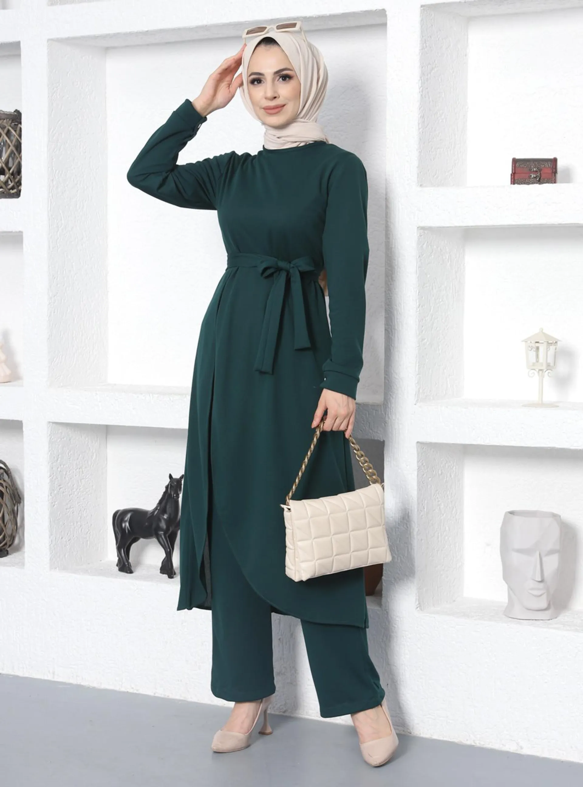 Tunic&Pants Co-Ord Emerald