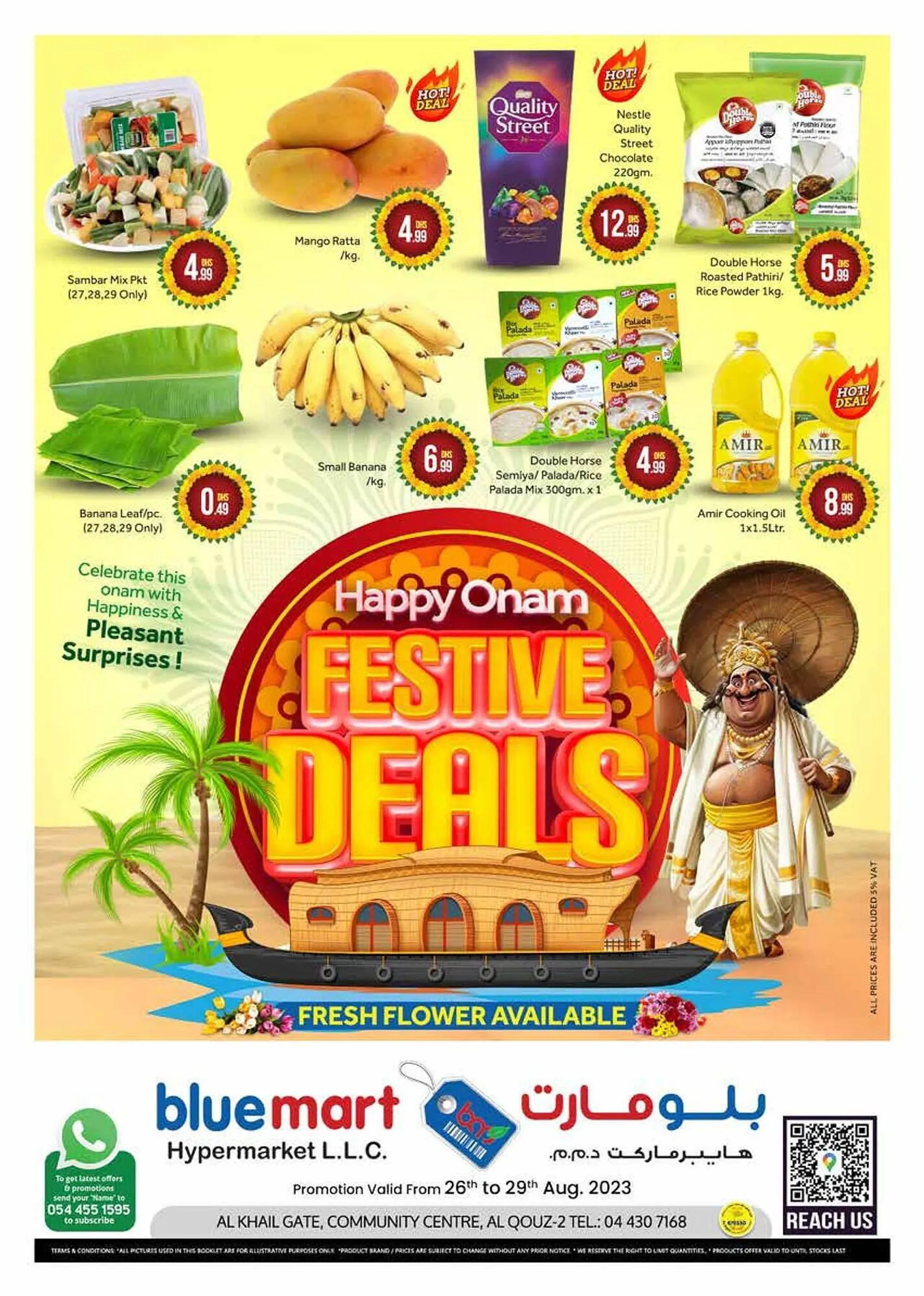 Bluemart catalogue from 26 August to 29 August 2023 - Offers page 1