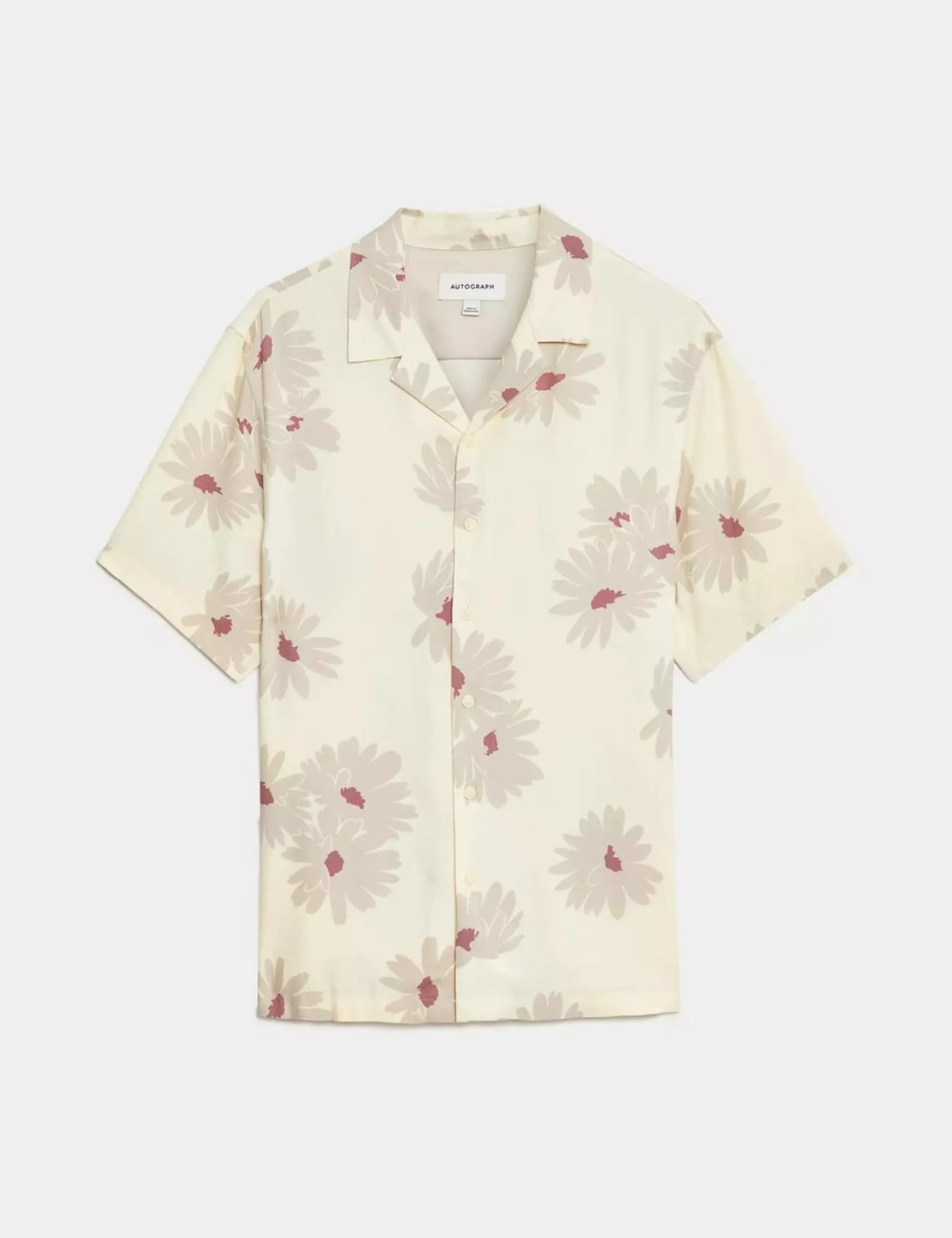 Easy Iron Floral Print Shirt