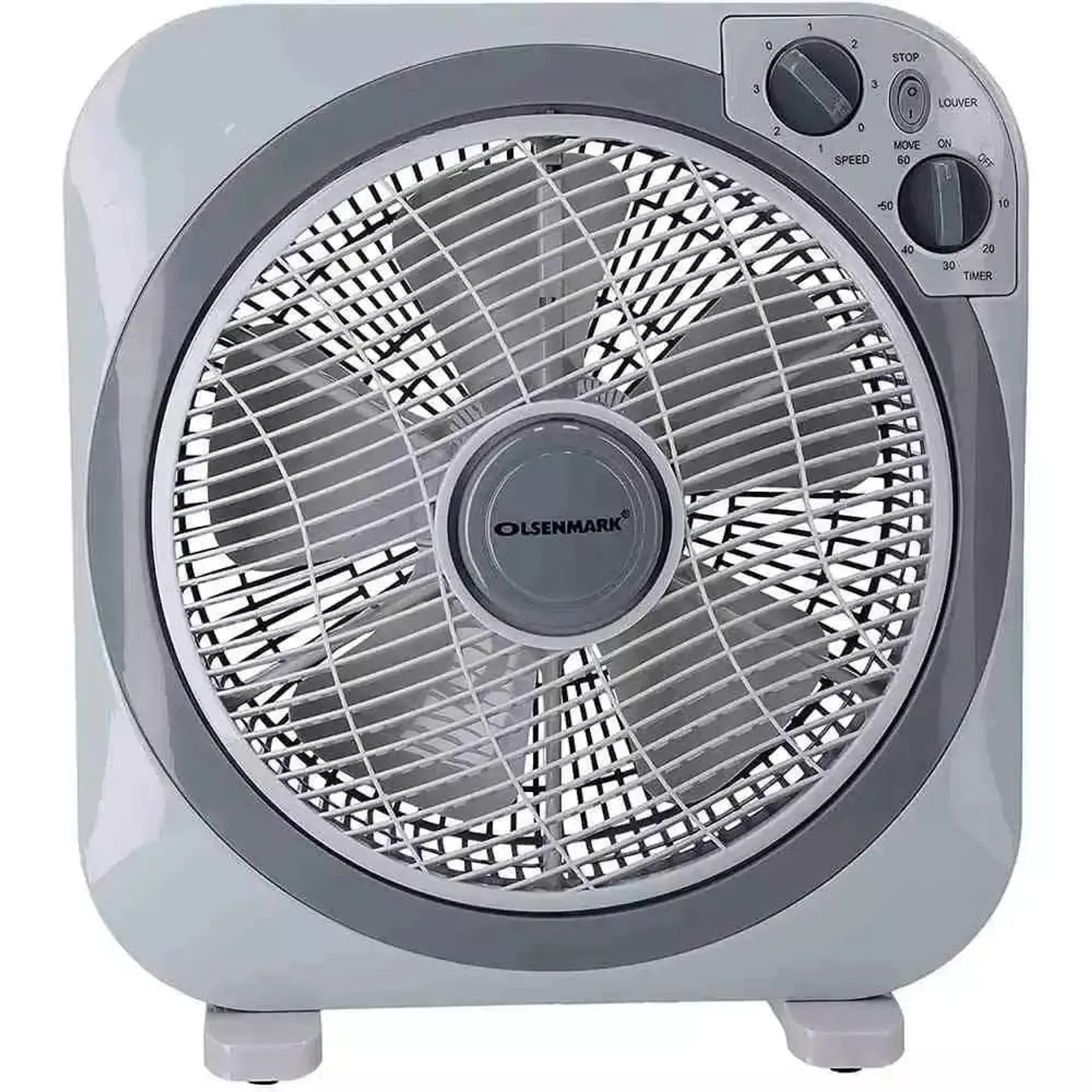 Olsenmark 12inch Box Fan- White (OMF1723N)