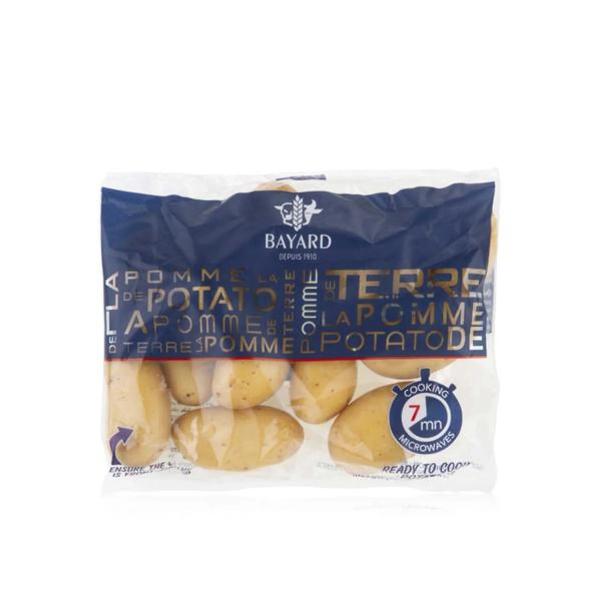 Bayard amandine potato microwave bag 500g