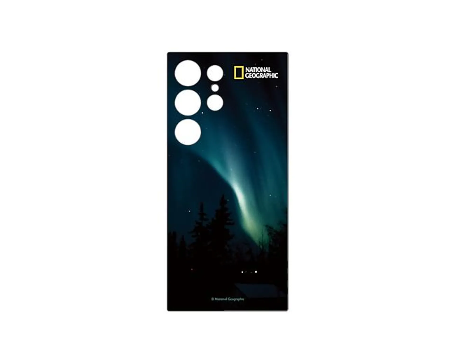 Haainc NATIONAL GEOGRAPHIC Aurora Flipsuit Card for Galaxy S24 Ultra