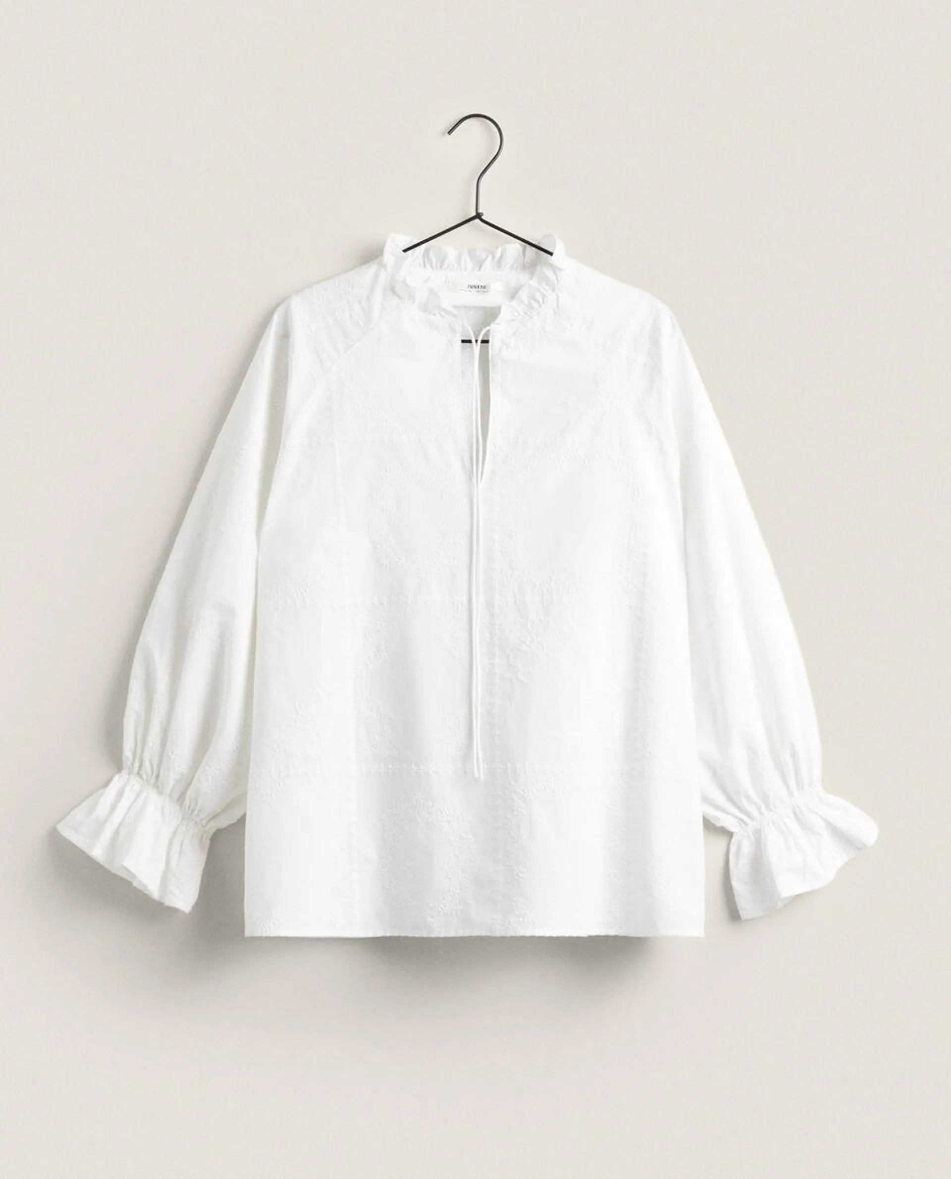 EMBROIDERED COTTON SHIRT