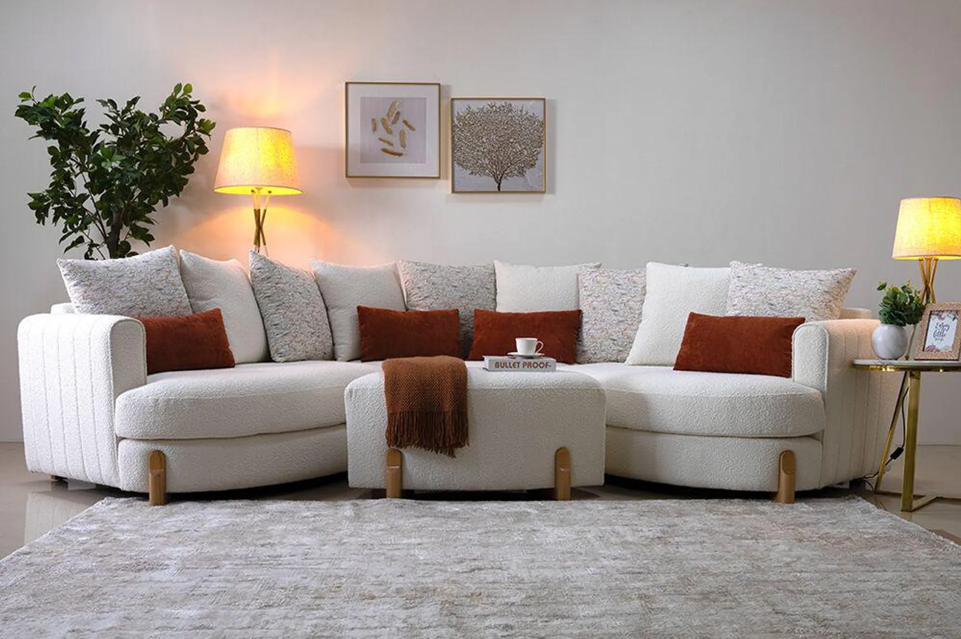 The Marlow Corner Sofa Set