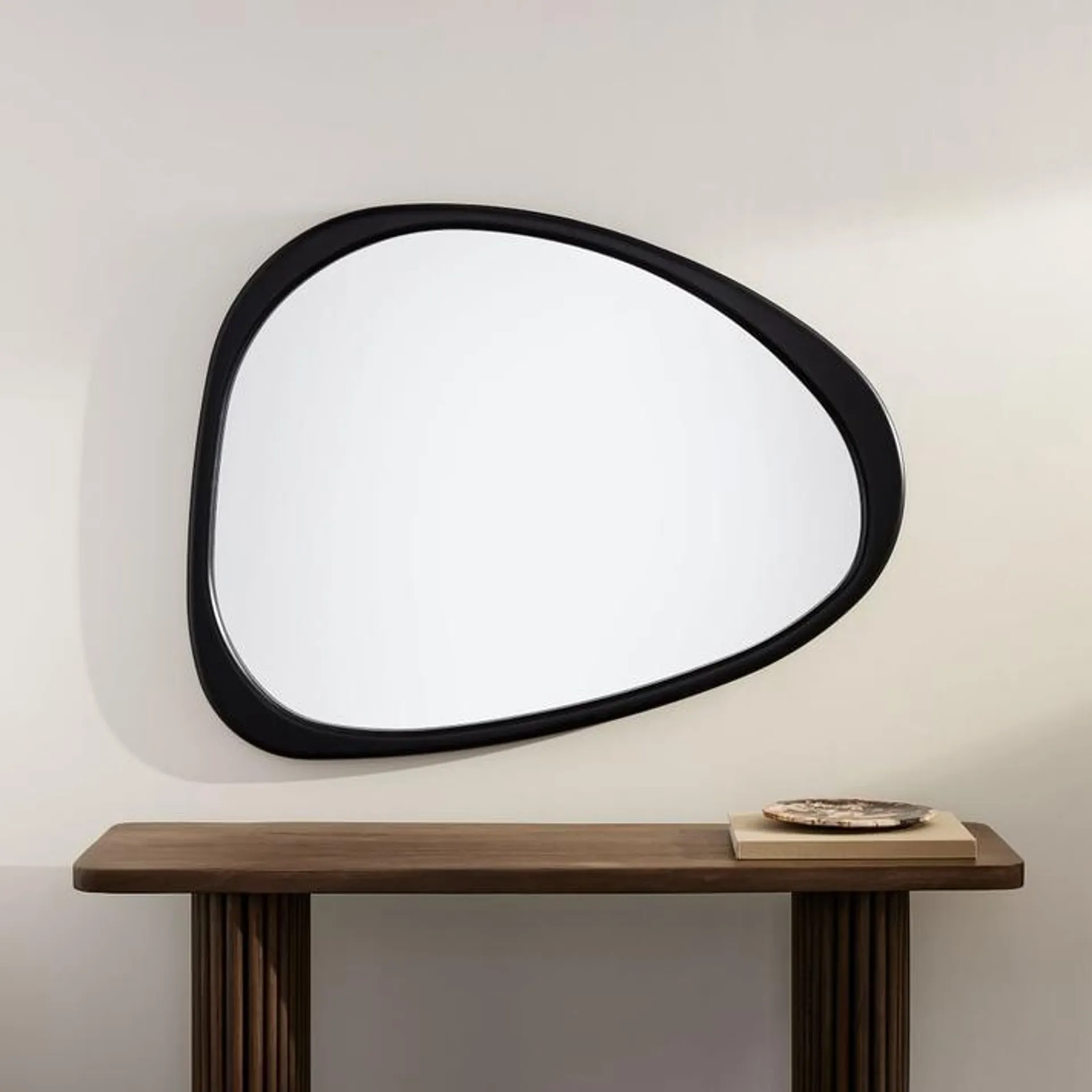 Mid-Century Asymmetrical Wall Mirror