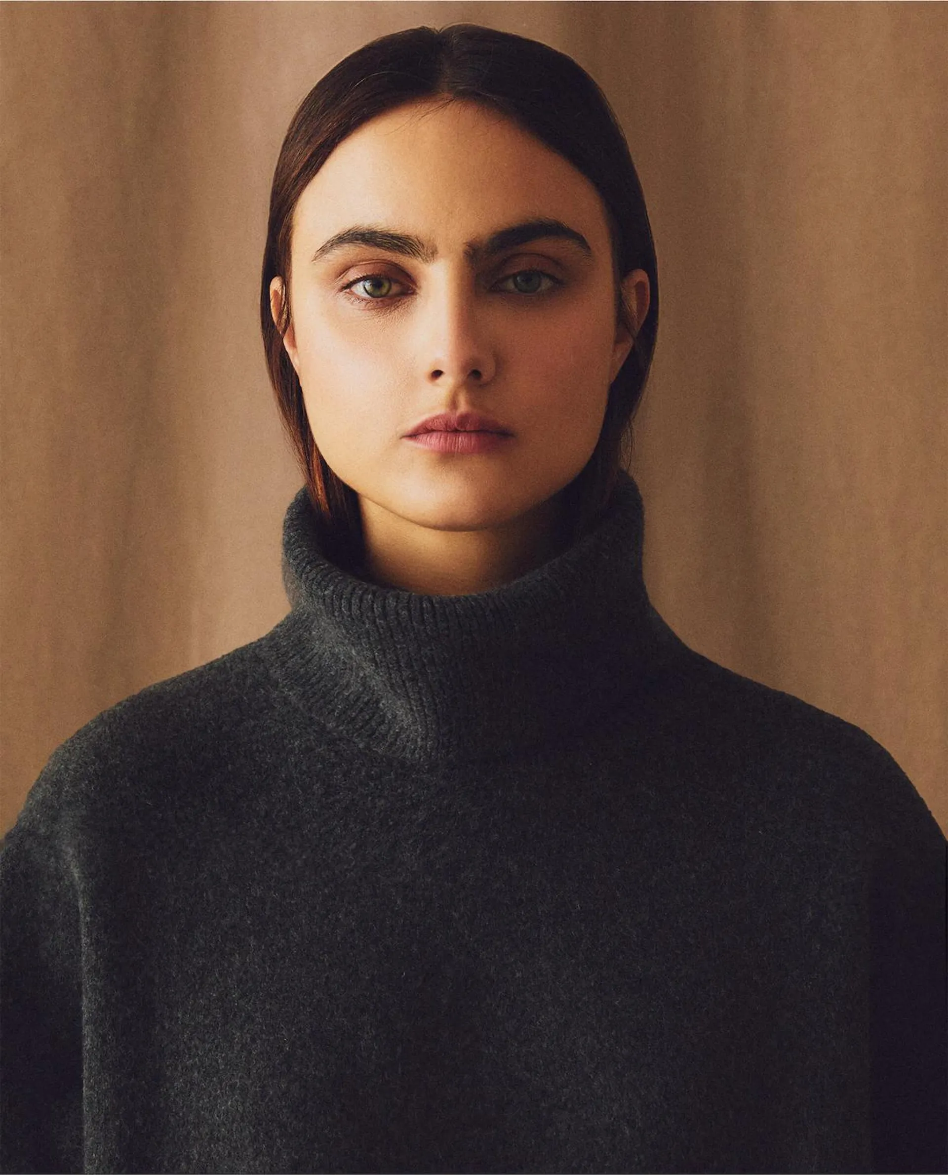 KNIT TURTLENECK SWEATER