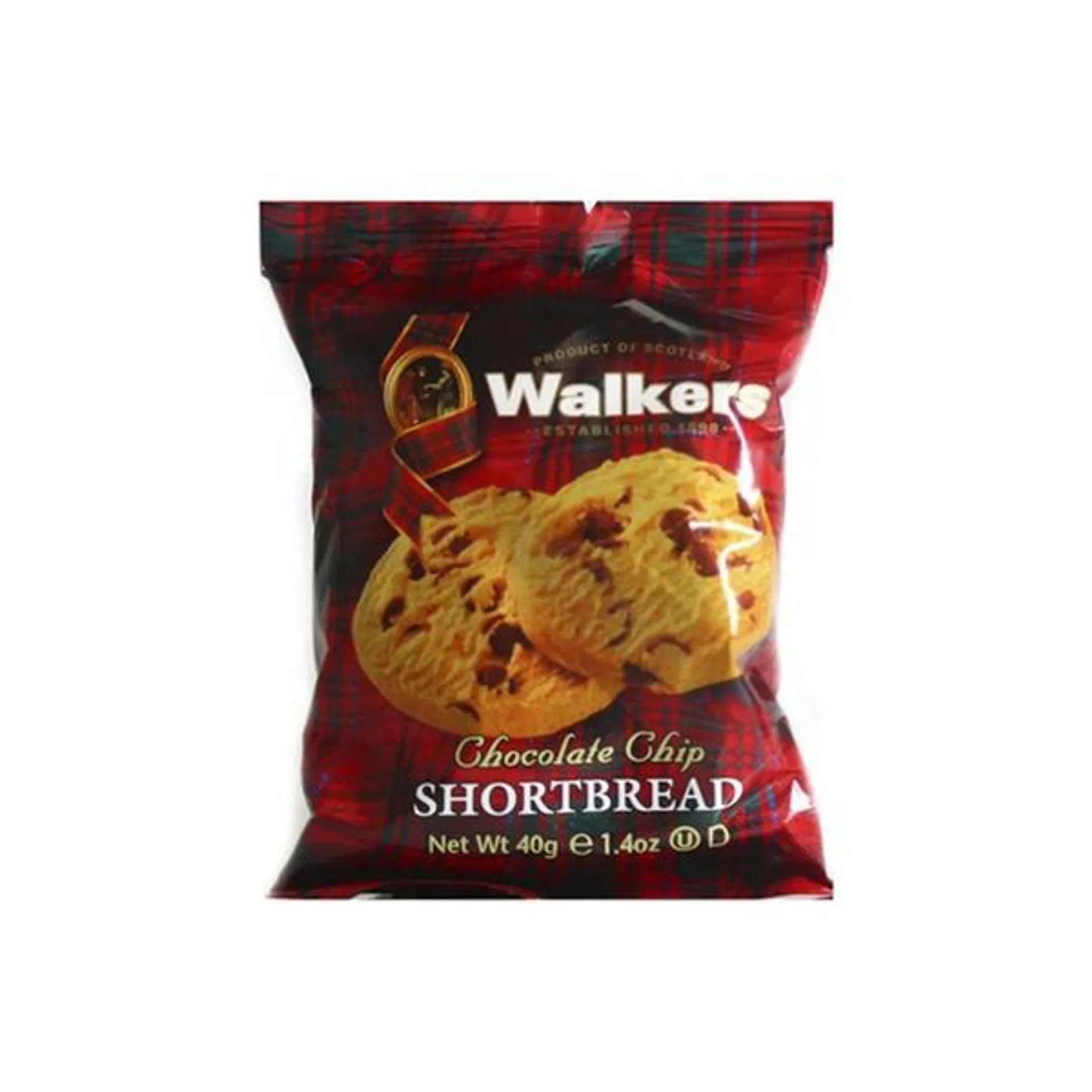 Walkers Shortbread Chocolate Chips 40g