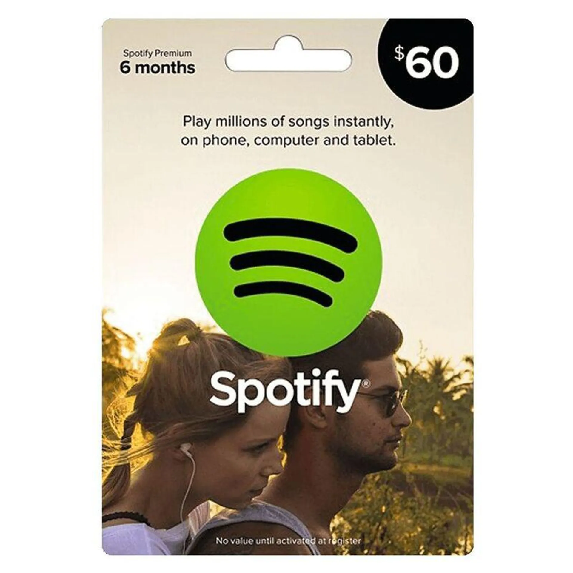 Spotify Gift Card (US) - USD 30 (Digital Code)