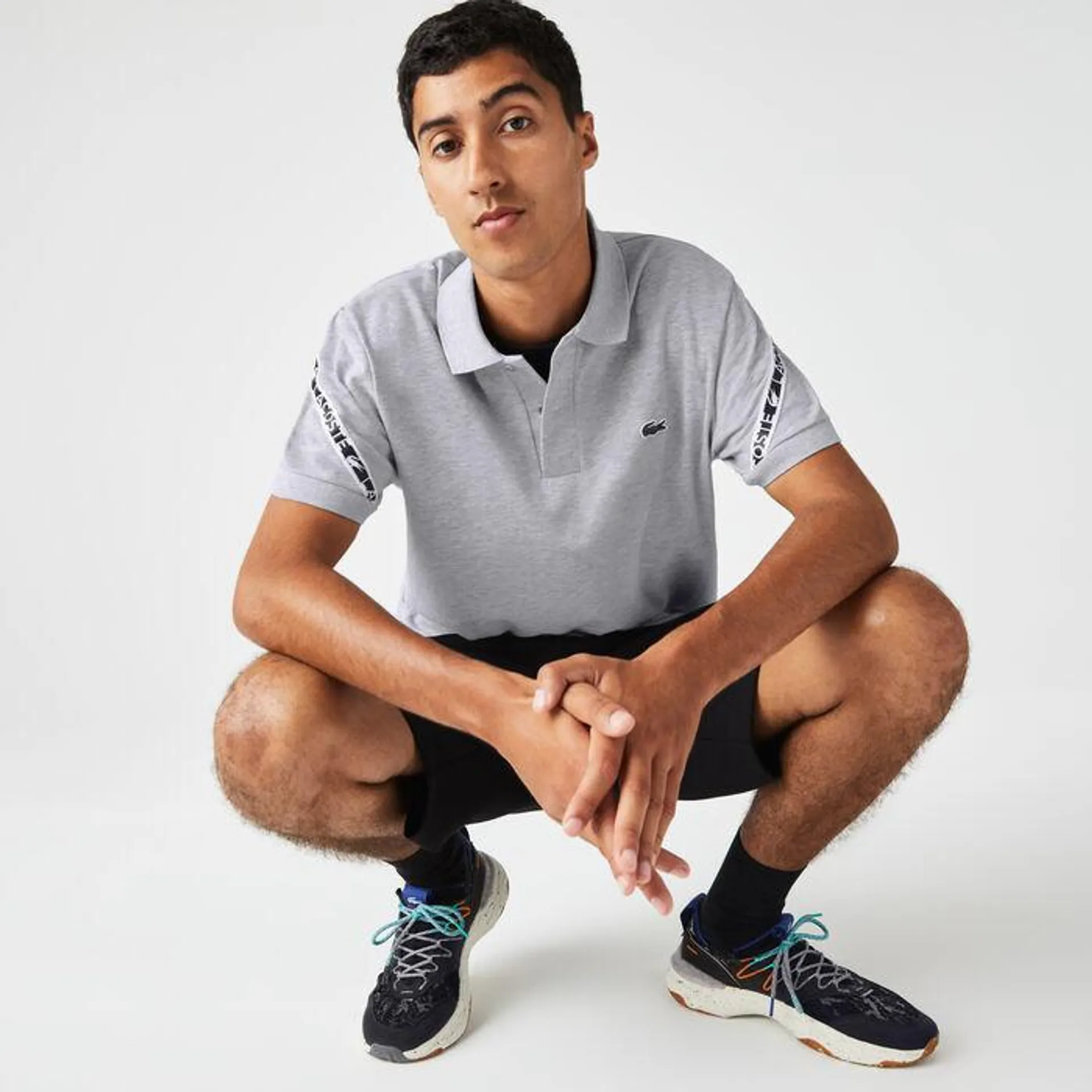 Men's Lacoste Regular Fit Stretch Mini Piqué Polo Shirt