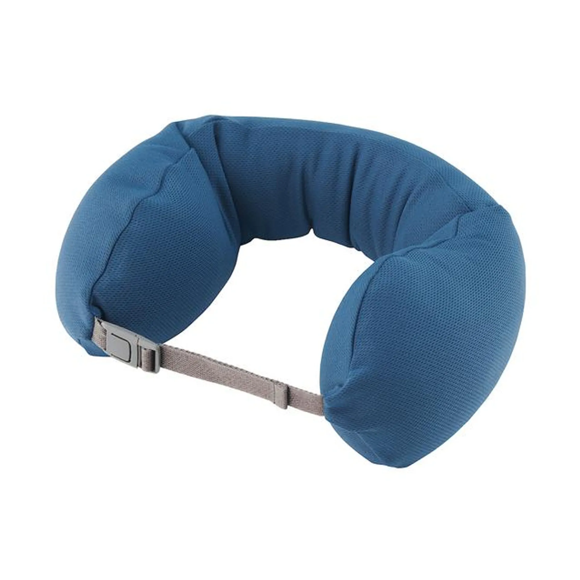Fitting Neck Cushion, Constriction Type, W 13.5 x L 59 cm, Blue