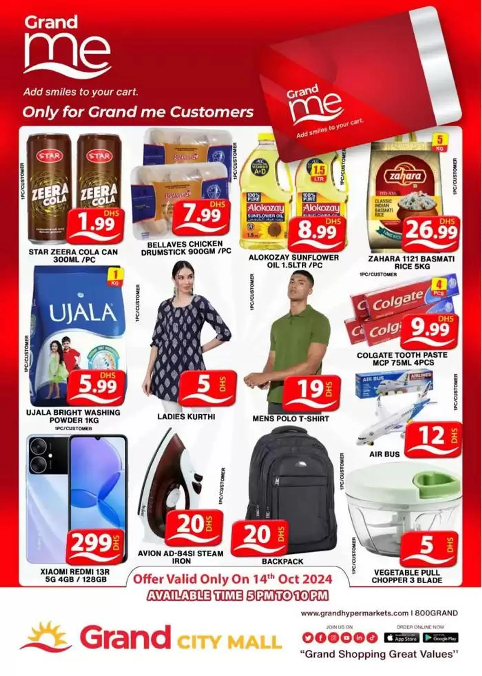 Great offer for all customers from 14 October to 17 October 2024 - Offers page 7