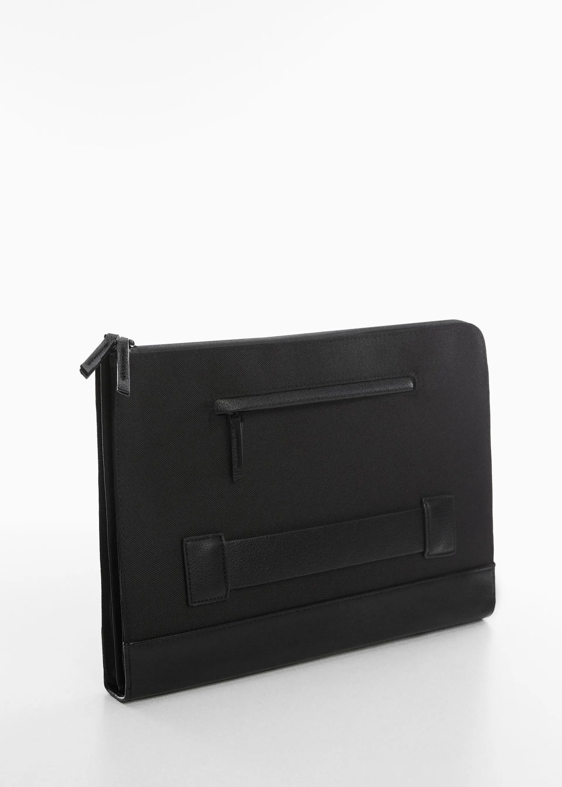Leather-effect laptop case