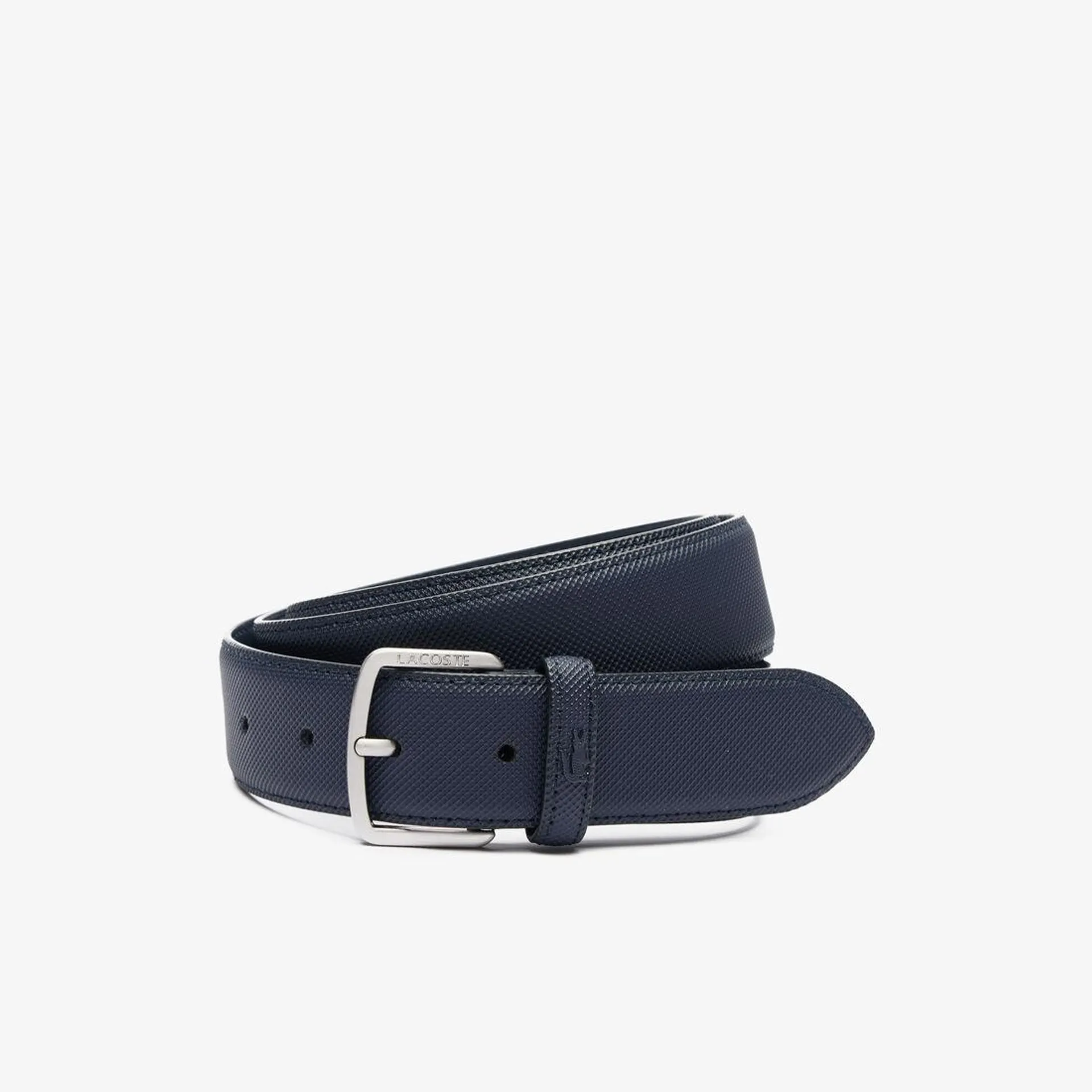 Pique Effect Canvas Belt