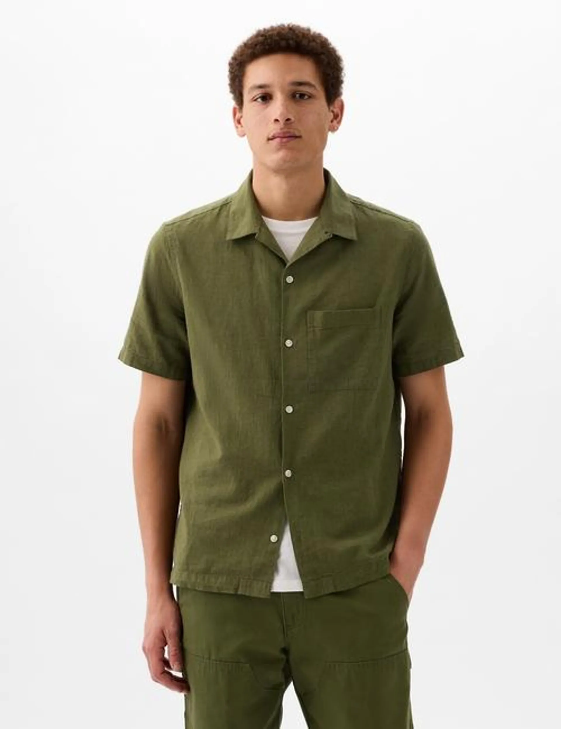 Linen-Cotton Shirt