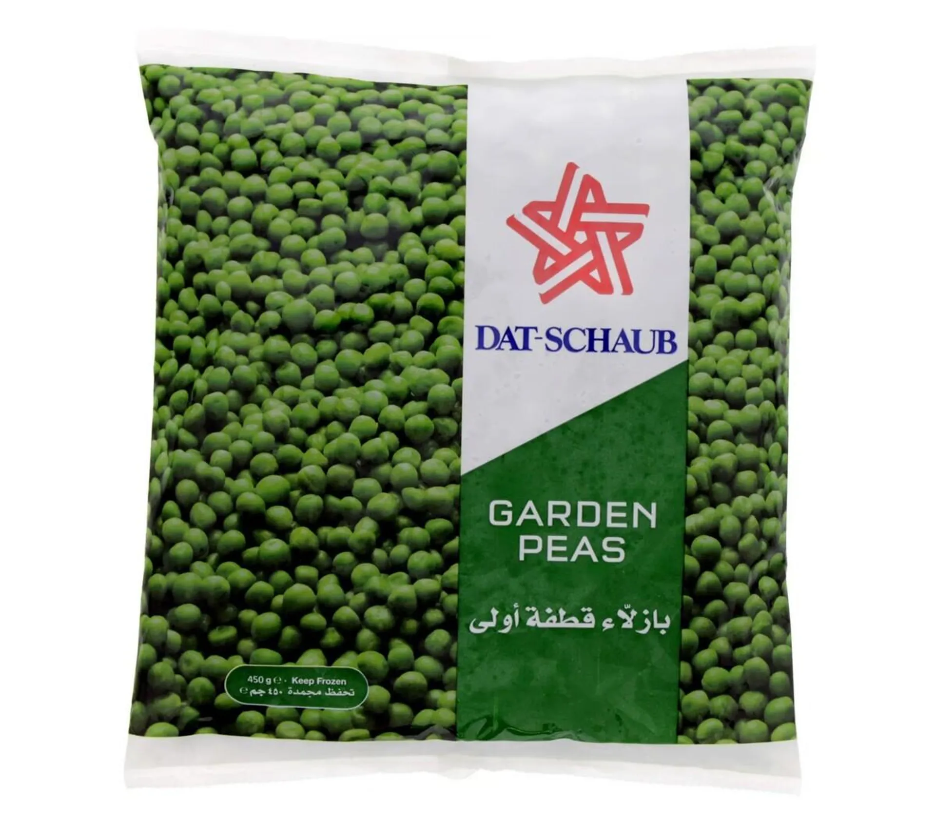 Dat-schaub Garden Peas, 450 g