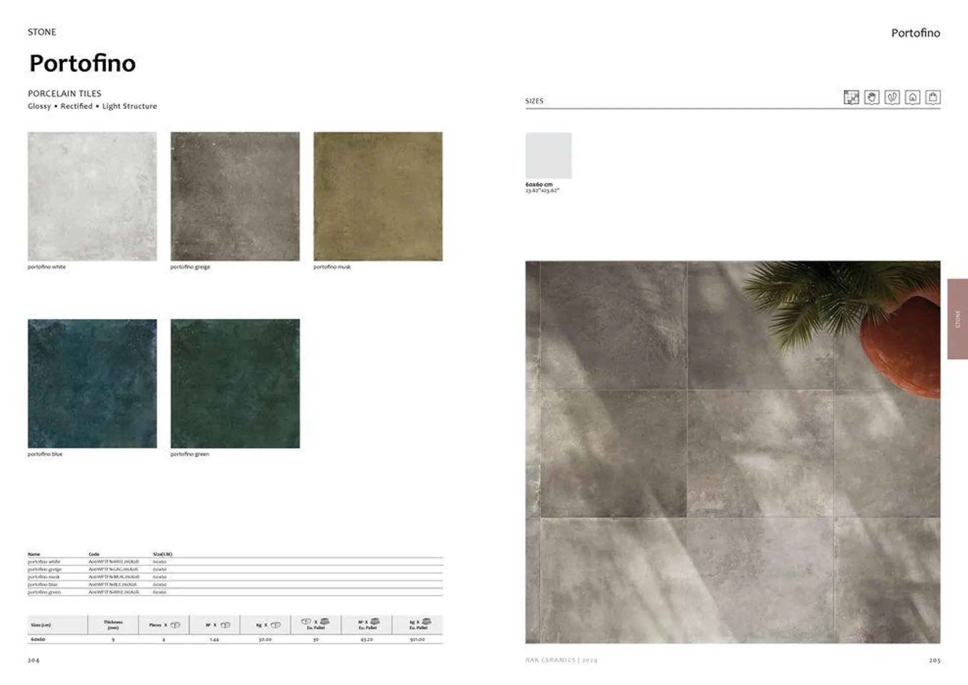 Surfaces Porcelain and Ceramics 2024 from 2 February to 31 December 2024 - Offers page 104