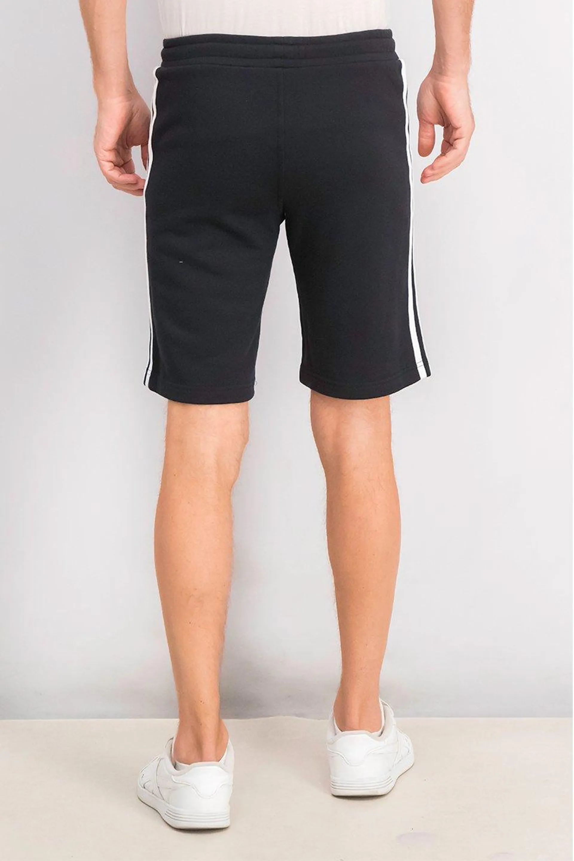 Men Sportswear Fit Training Sweat Short, Black