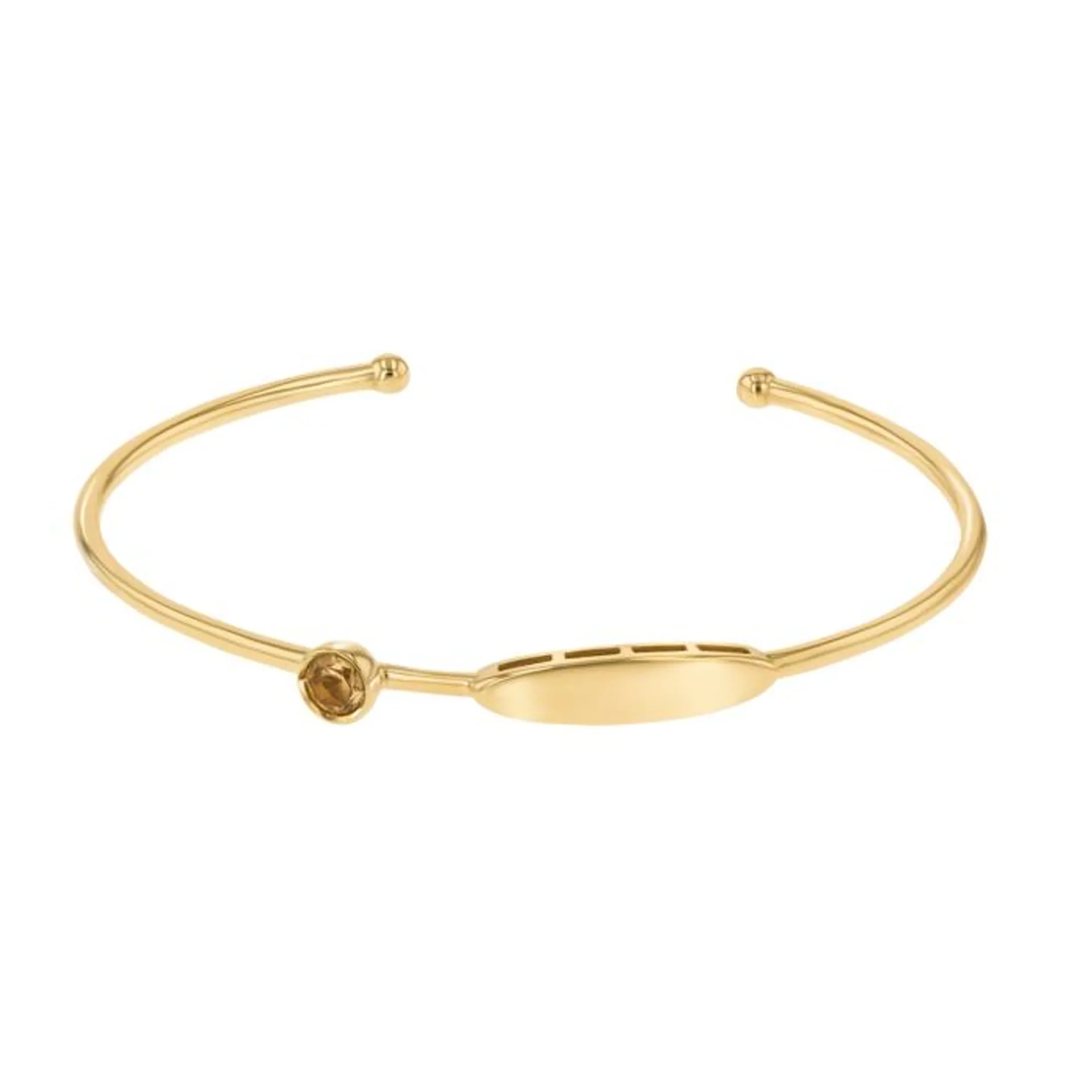 Children's Jewellery Ara Citrine November Birthstone Bangle