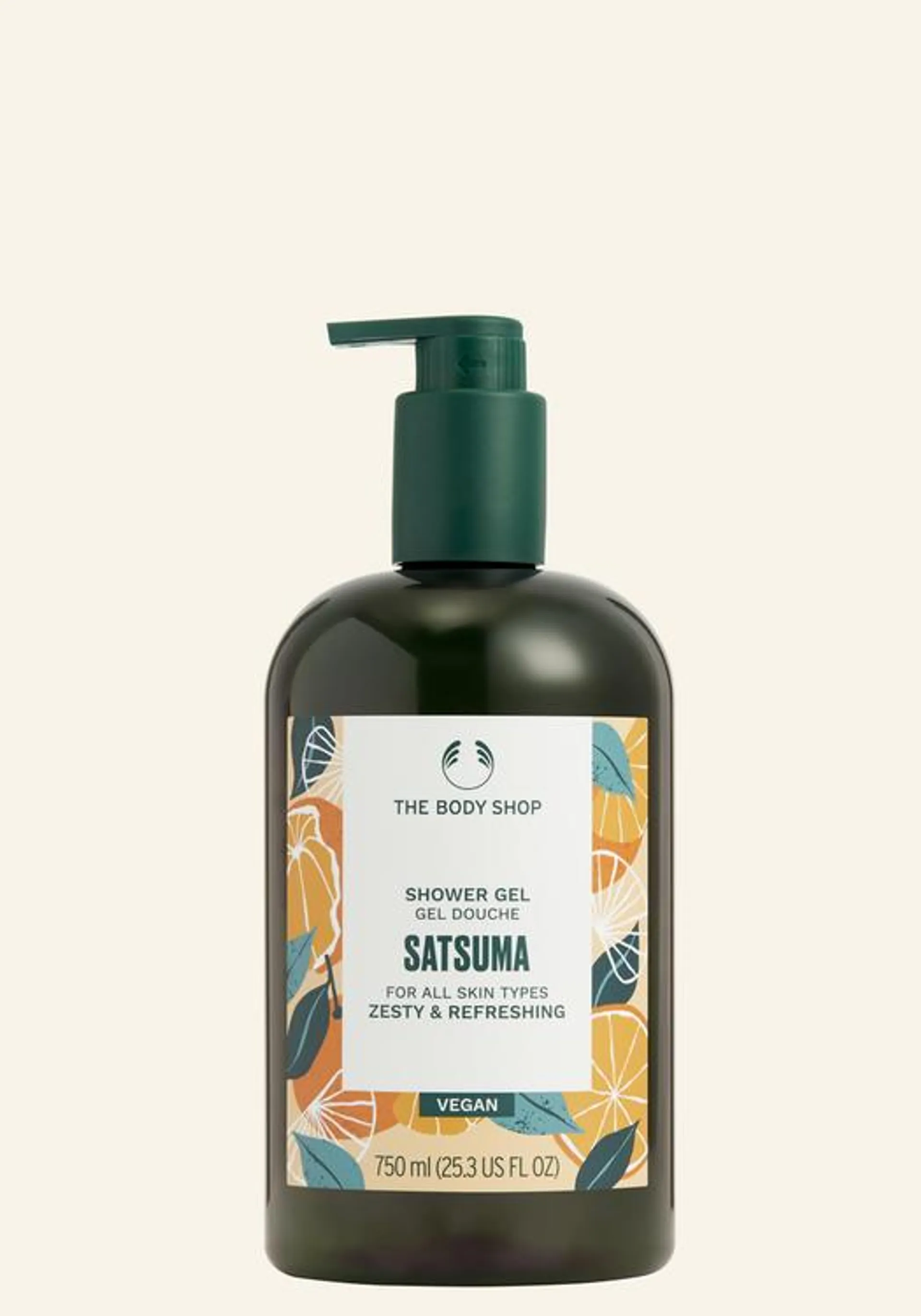 Satsuma Shower Gel 750ml