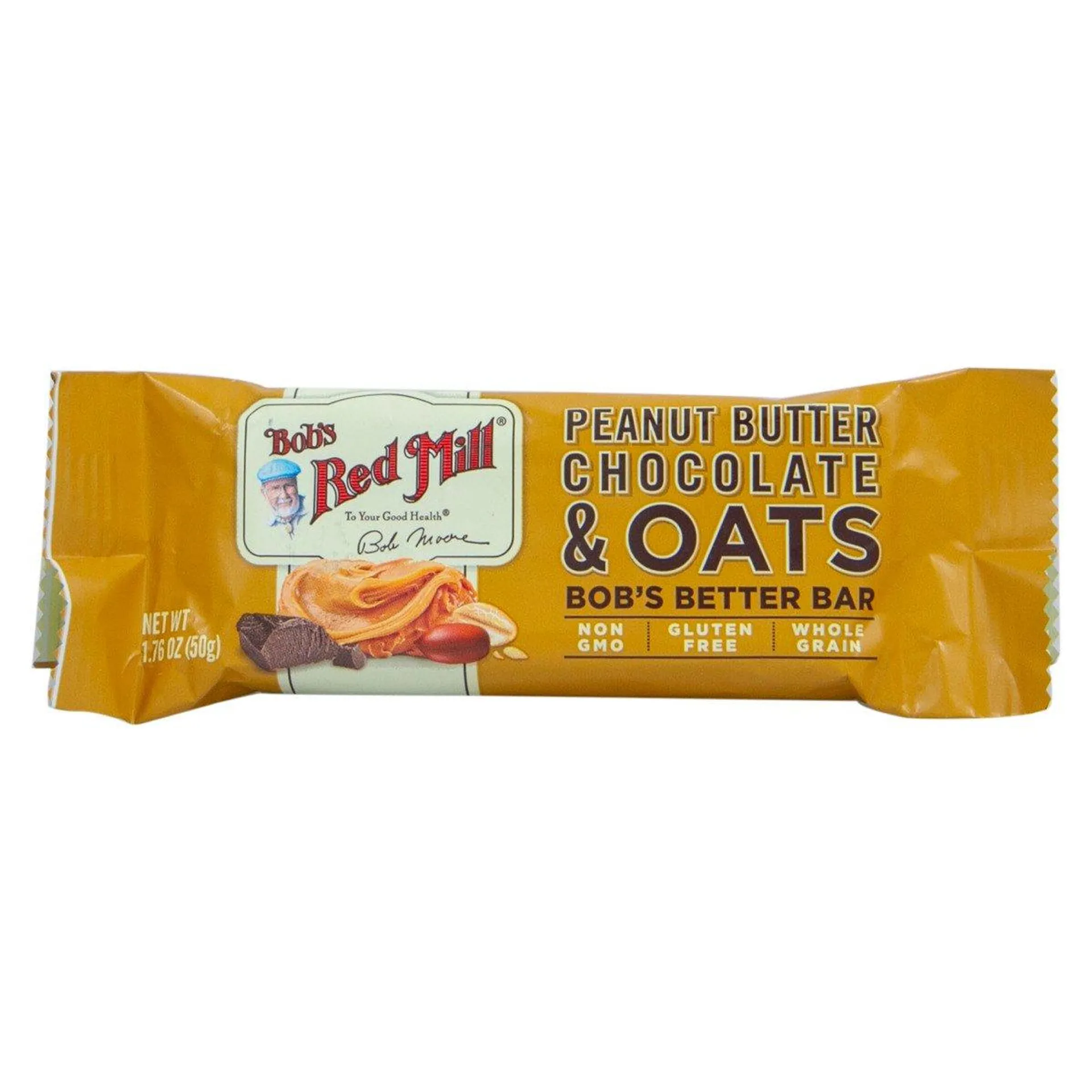 Bob's Red Mills Peanut Butter Chocolate & Oats Bar 50 g