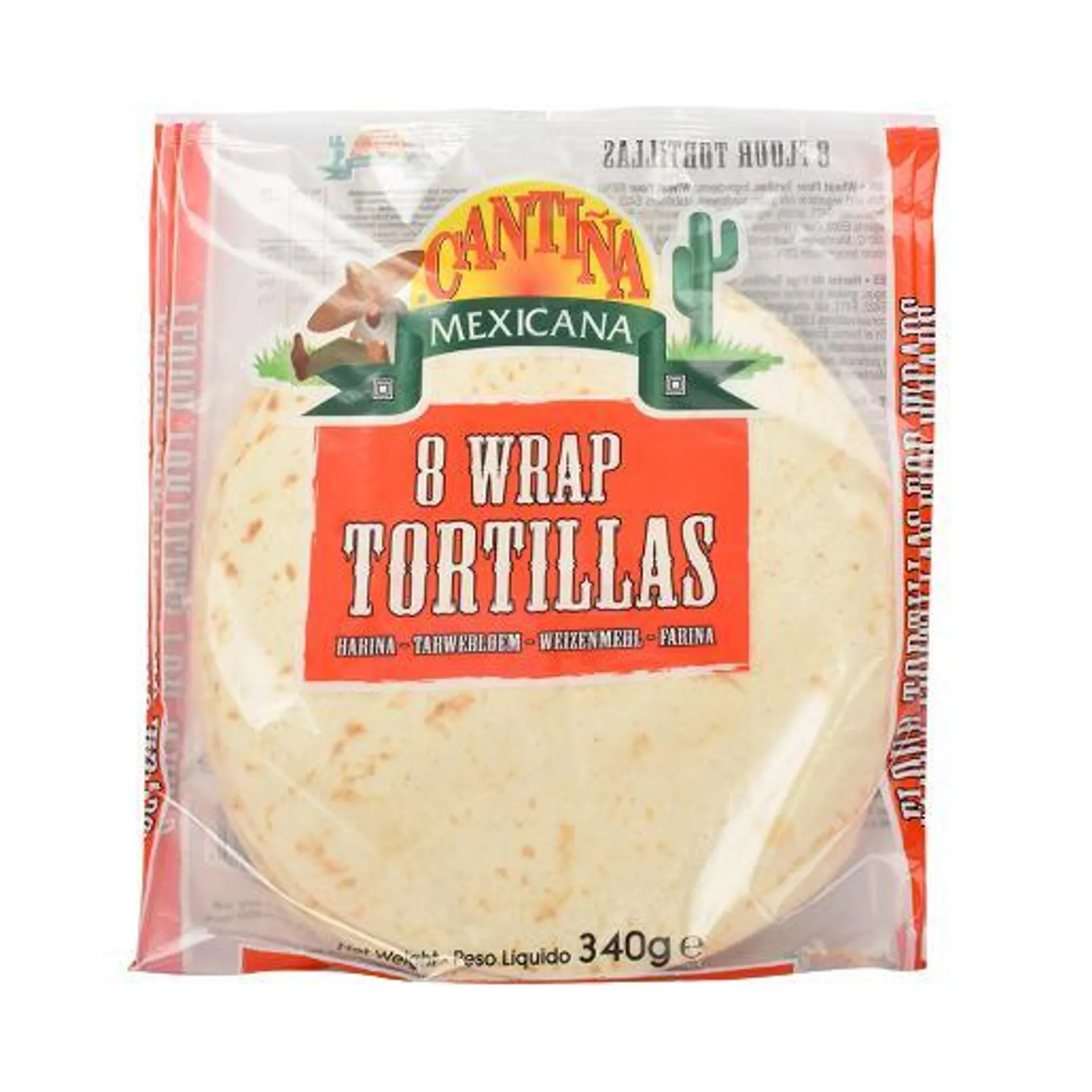 Cantina Mexicana Flour Tortillas 8 x 340g