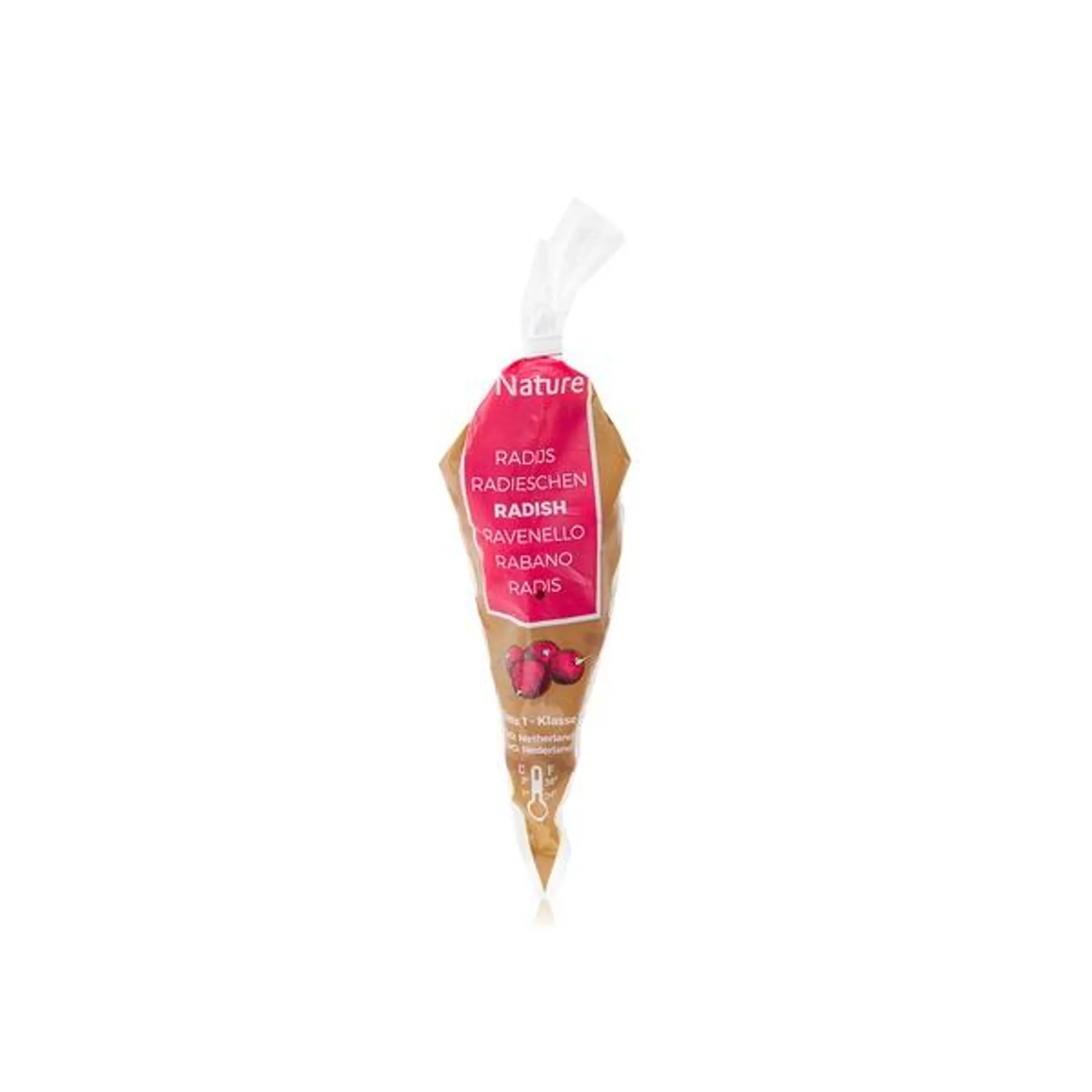 Nature red radish 125g