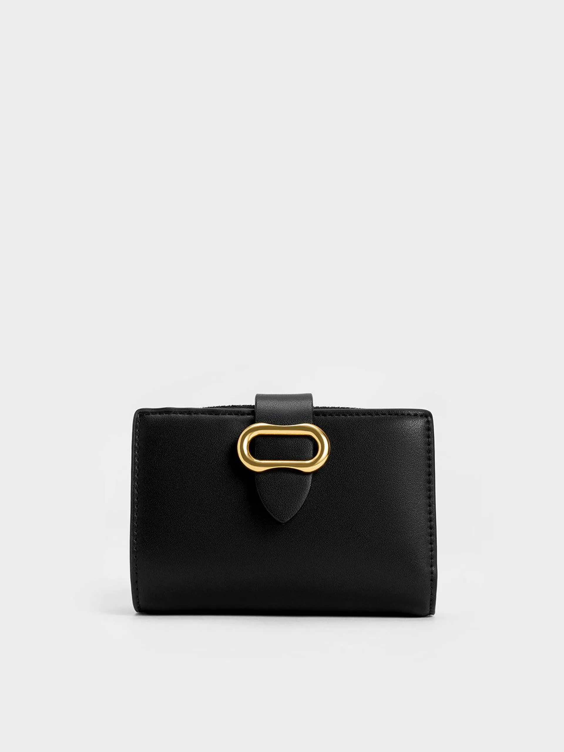 Daki Belted Wallet - Black