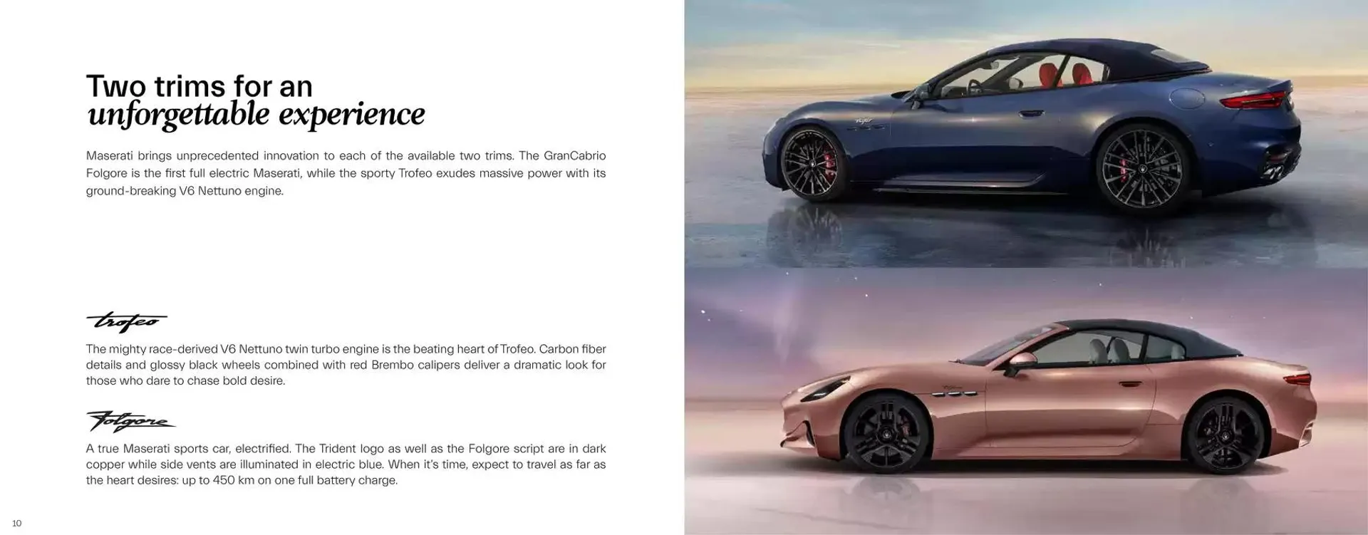 Maserati GranCabrio from 15 August to 31 January 2025 - Offers page 6