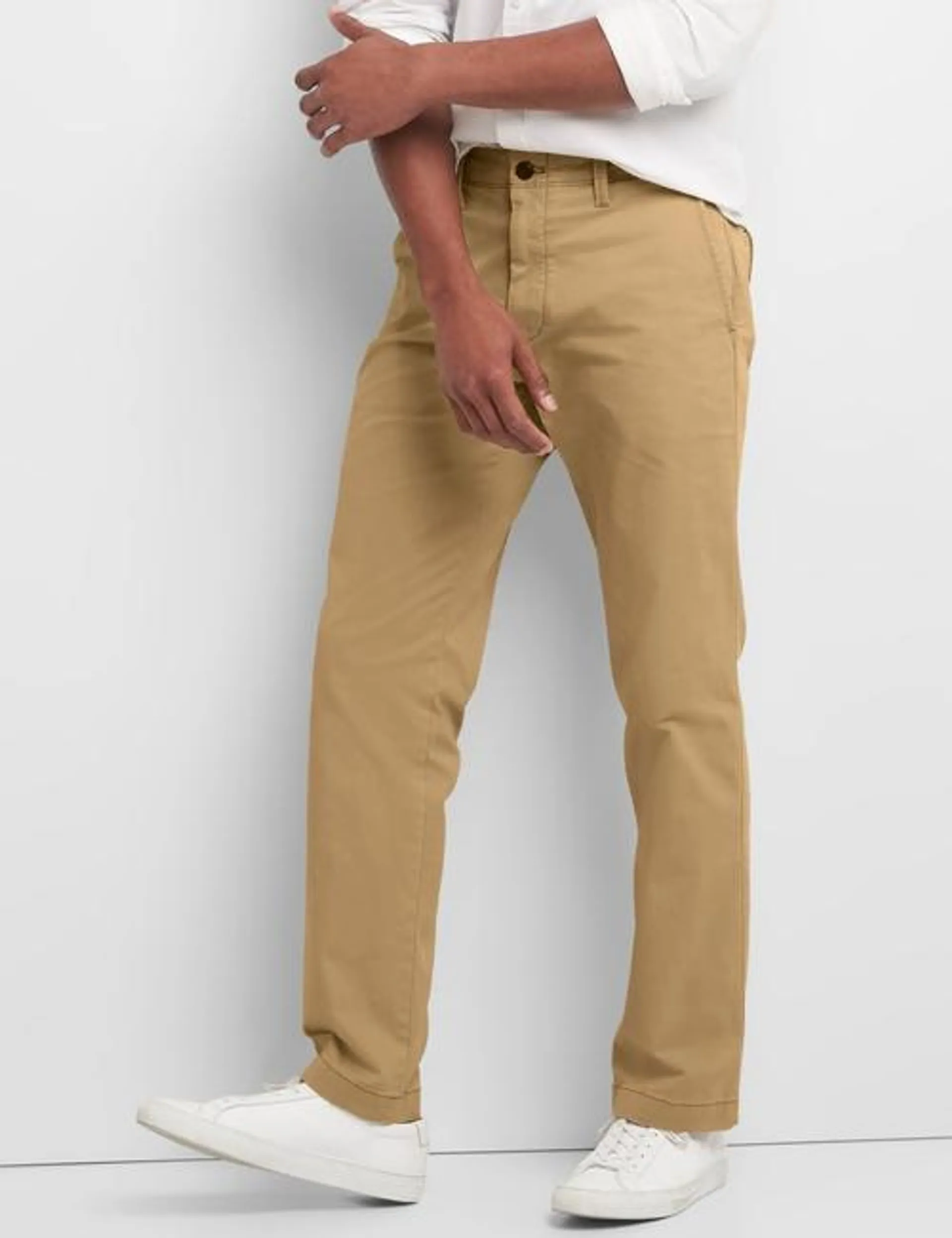 Vintage Khakis in Straight Fit with GapFlex