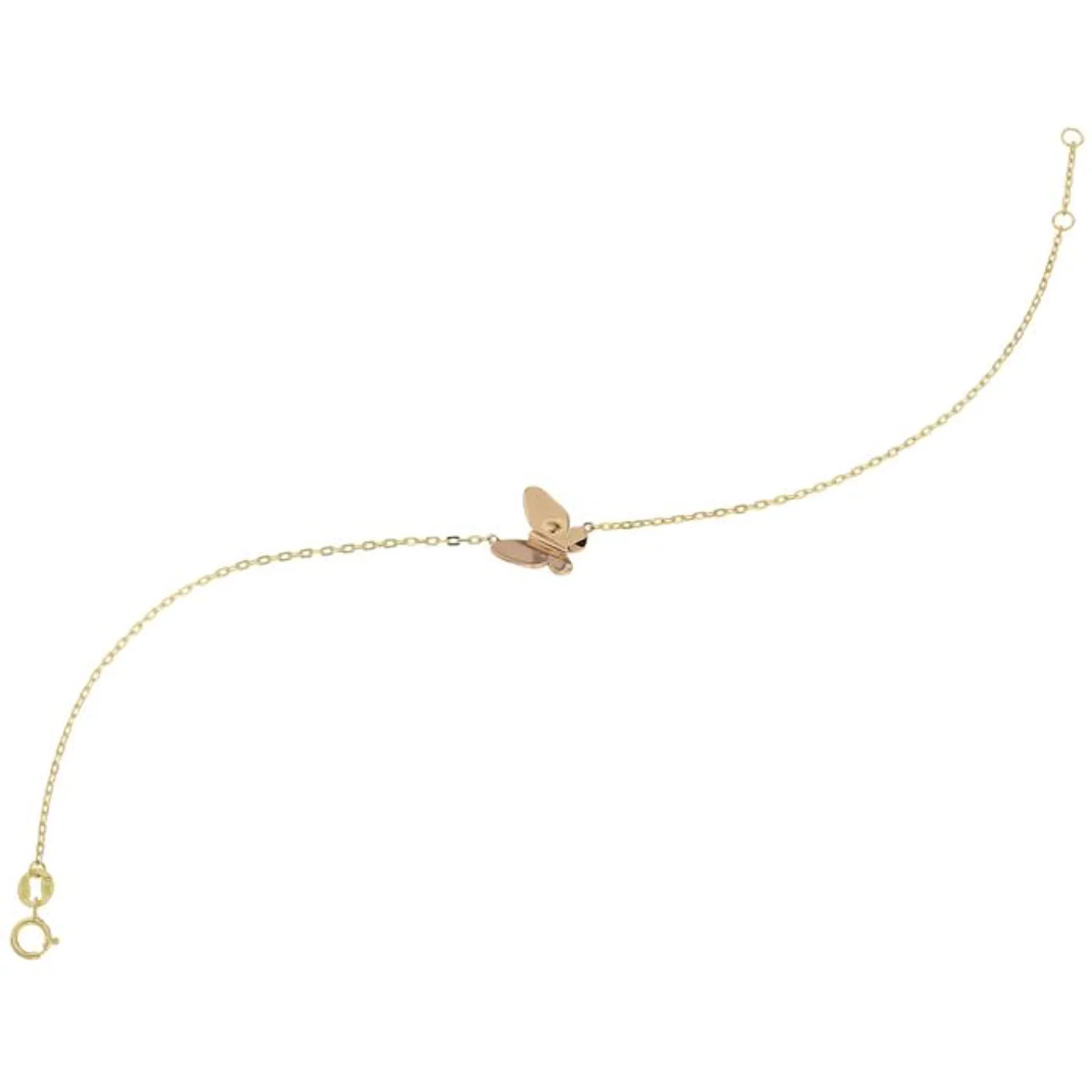 La Nature Canna 18k Gold Bracelet