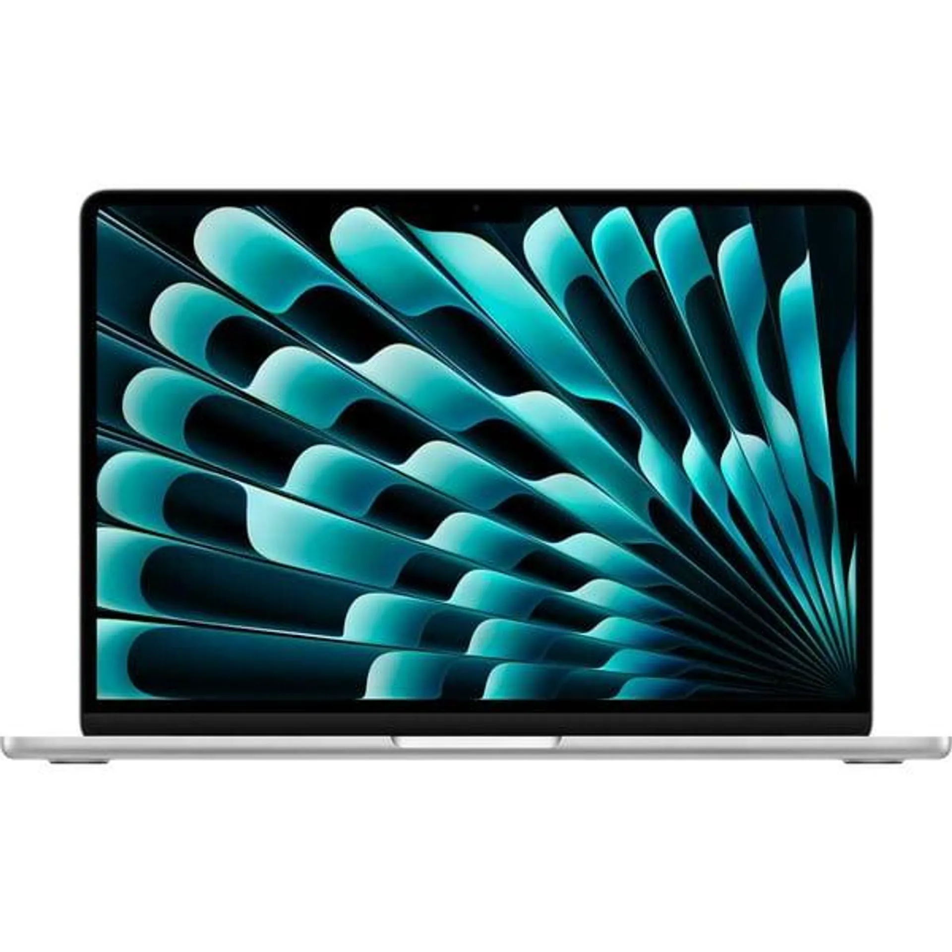 Apple MacBook Air 13-inch (2024) – M2 with 8-core CPU / 16GB RAM / 256GB SSD / 8-core GPU / macOS Sonoma / English & Arabic Keyboard / Silver / Middle East Version