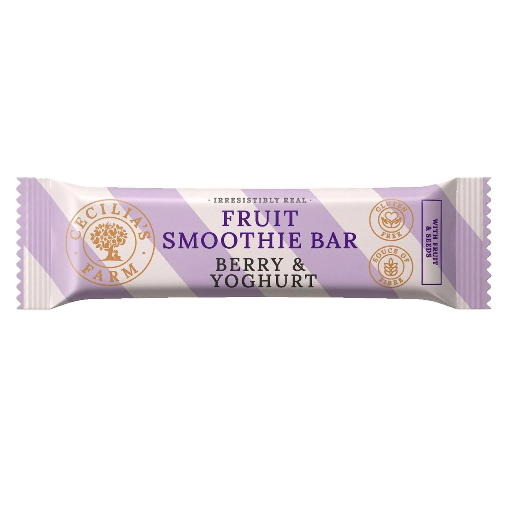 Cecilia's Farm Berry & Yoghurt Fruit Smoothie Bar 40 g