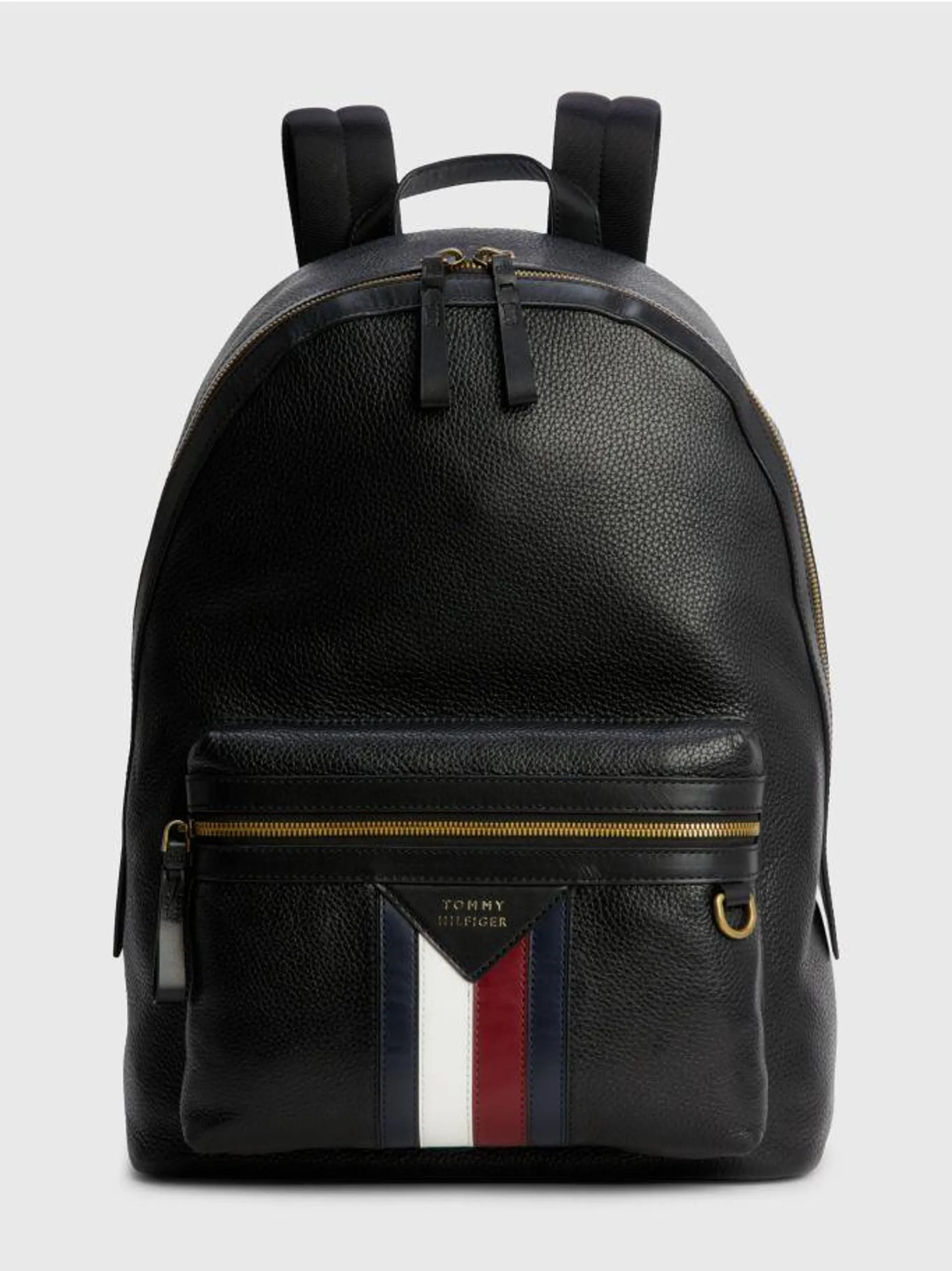 Premium Leather Dome Backpack