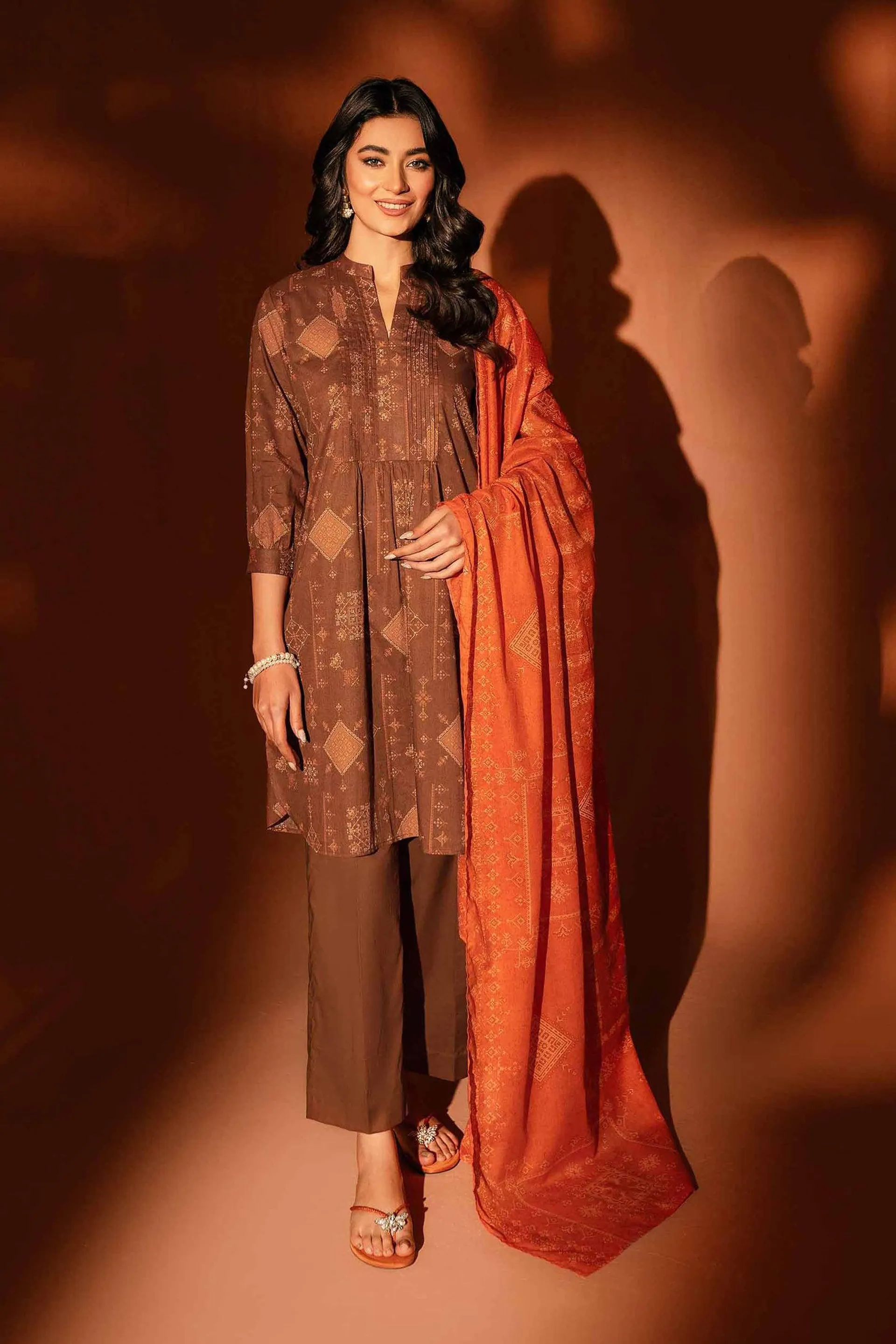 3 Piece - Printed Suit - 42301793