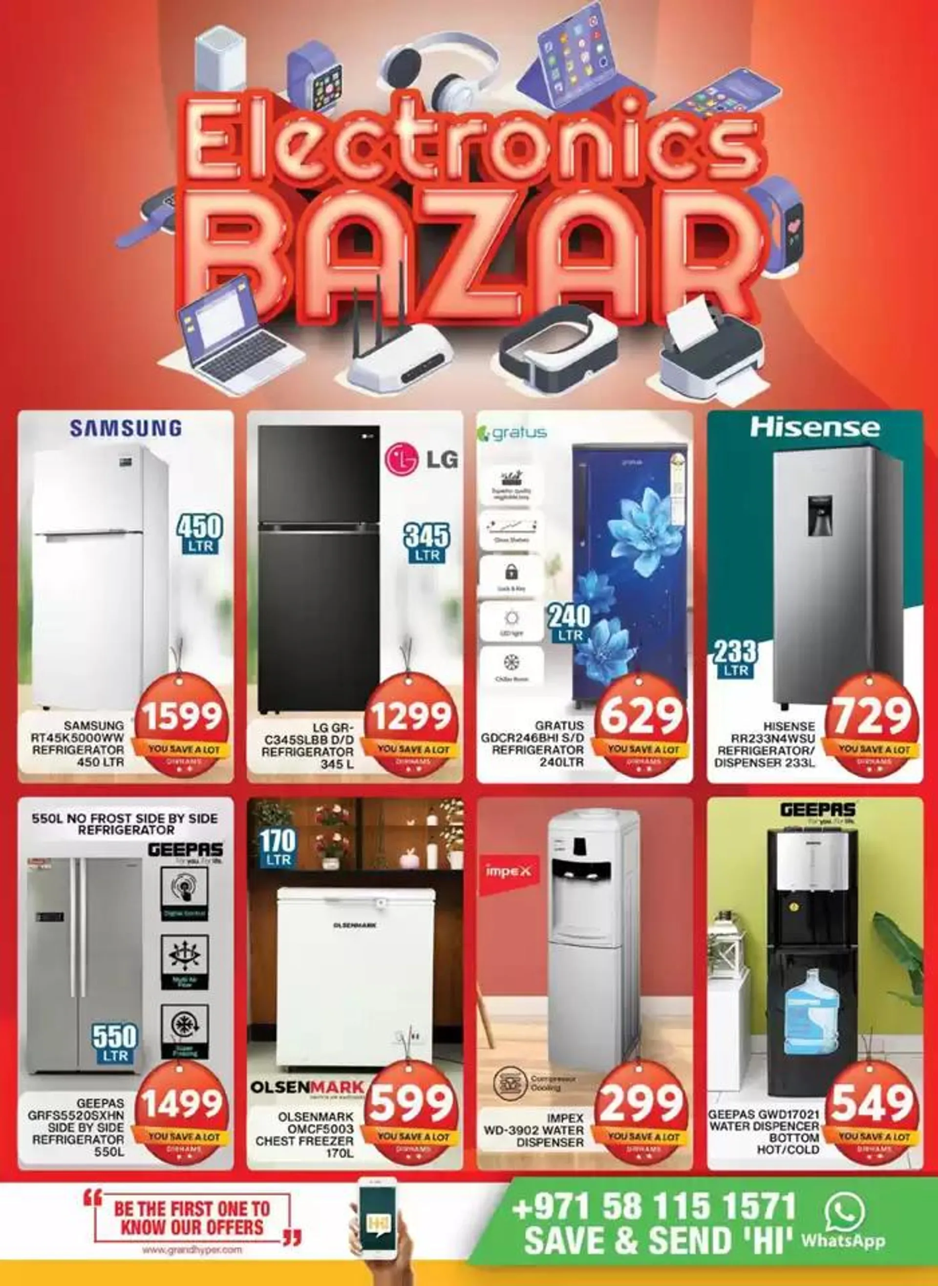 Electronics Bazar - Grand Hyper Al Khail Mall from 26 September to 2 October 2024 - Offers page 2