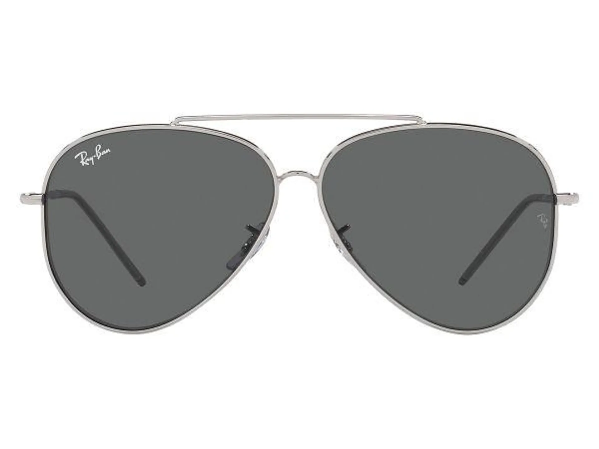 Aviator Reverse Silver Sunglasses