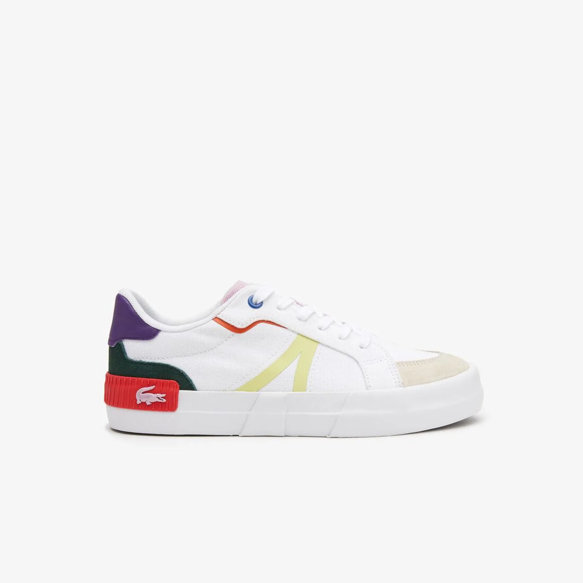 Women's Lacoste L004 Textile Colour-pop Trainers