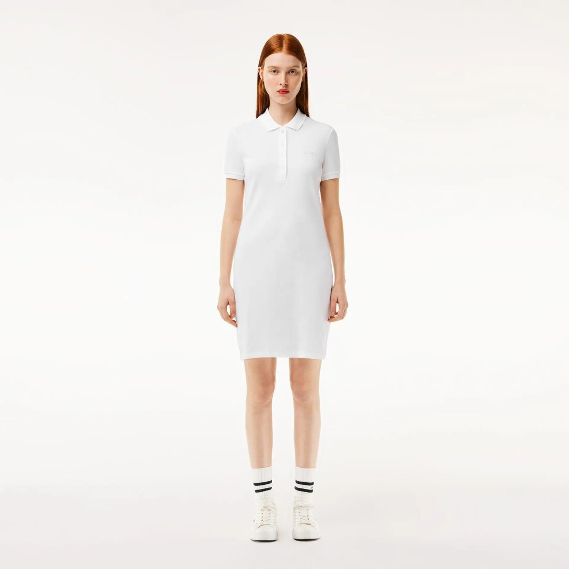 Women's Stretch Cotton Pique Polo Dress