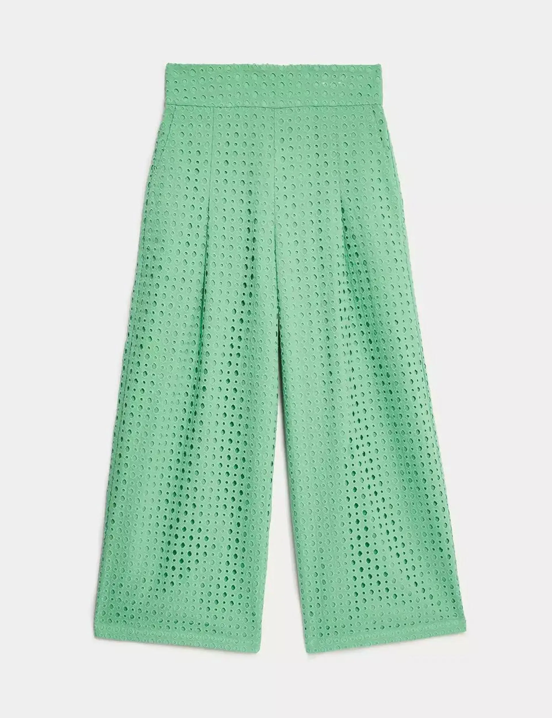 Pure Cotton Broderie Culottes