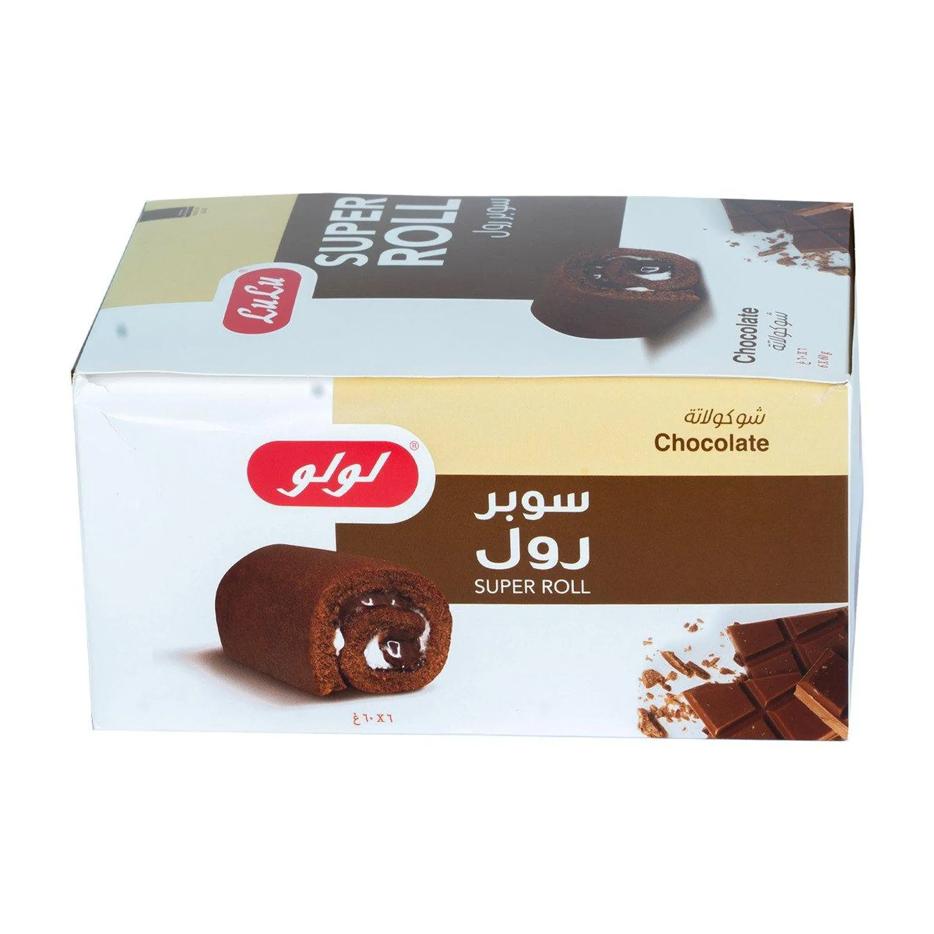 LuLu Super Roll Chocolate 6 x 60 g