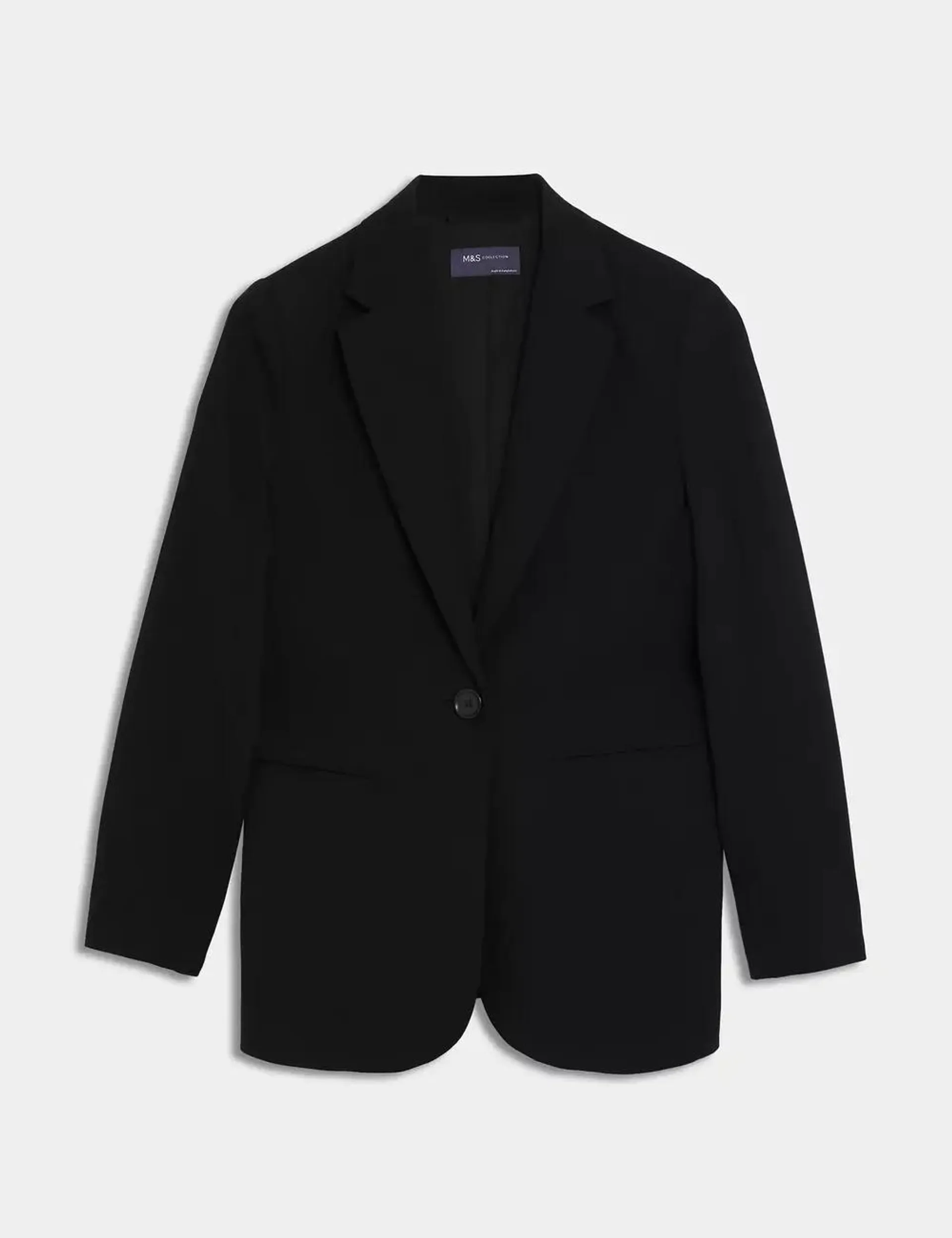 Relaxed Single Breasted Blazer