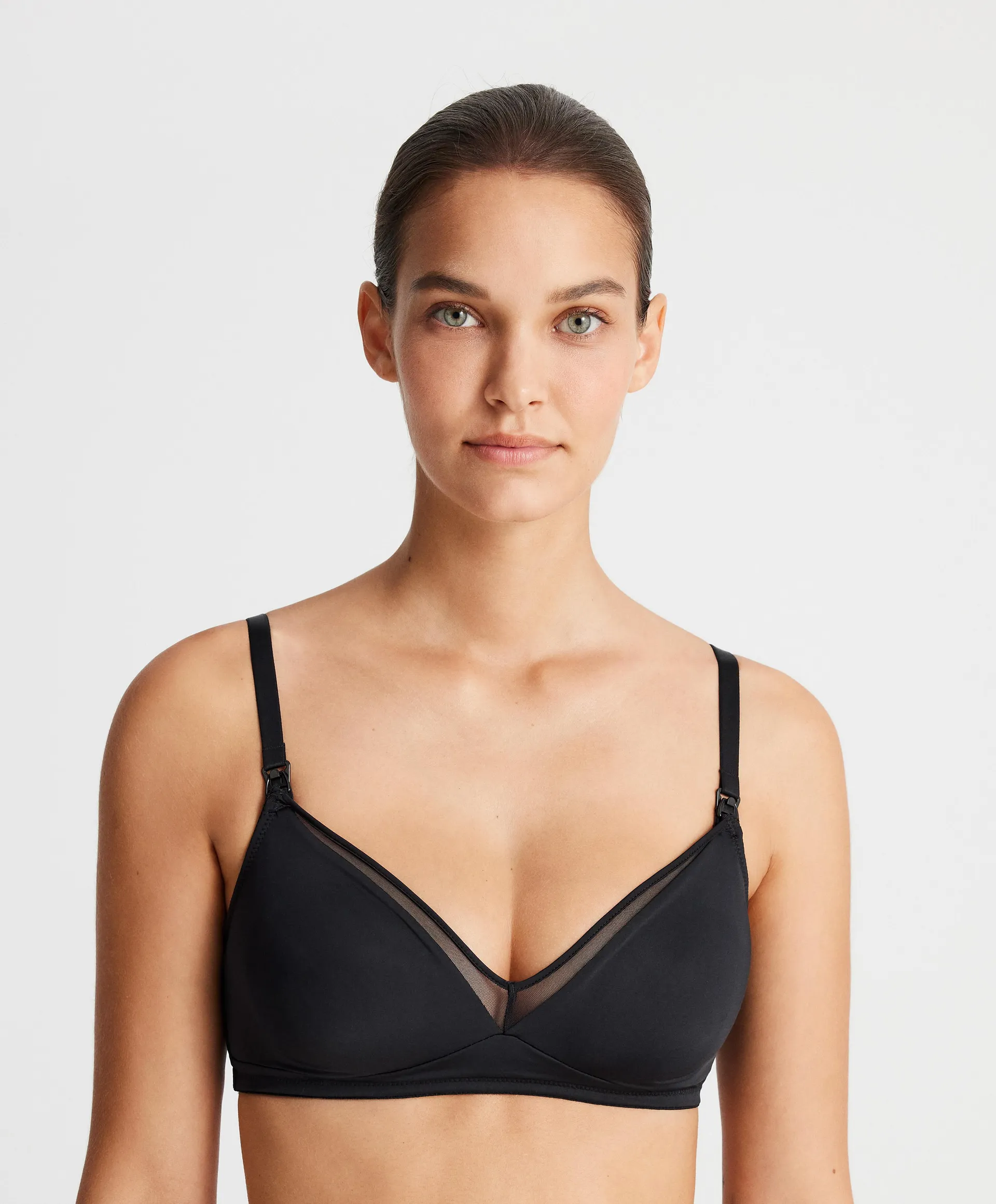 Tulle nursing bra