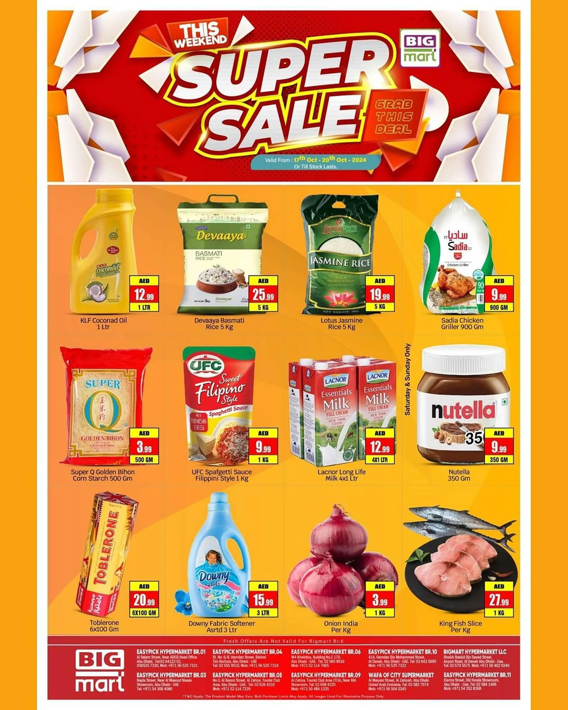 Bigmart catalogue - 1