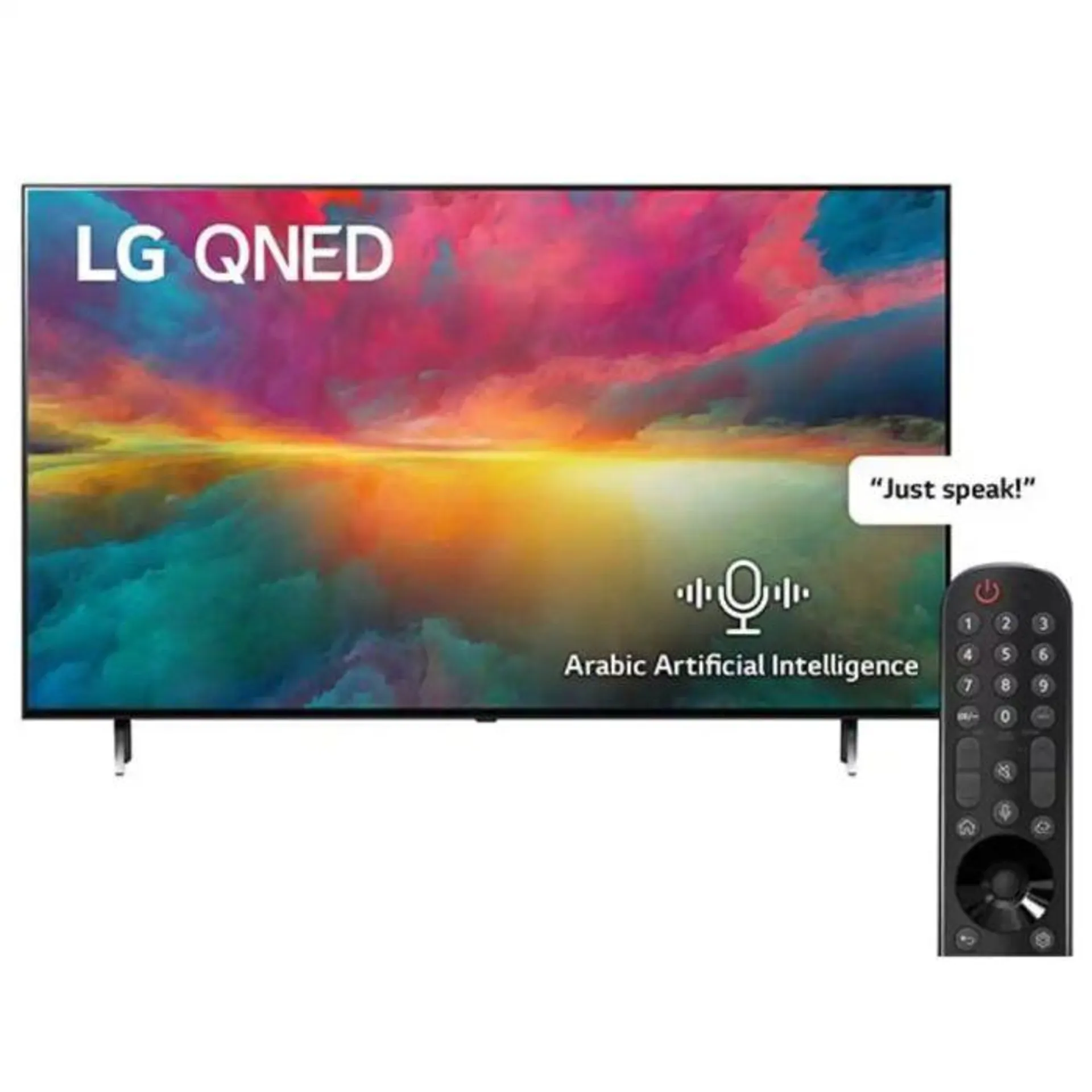 LG QNED 75 65 inch 4K Smart TV, 2023 - 65QNED756RB-AMAE