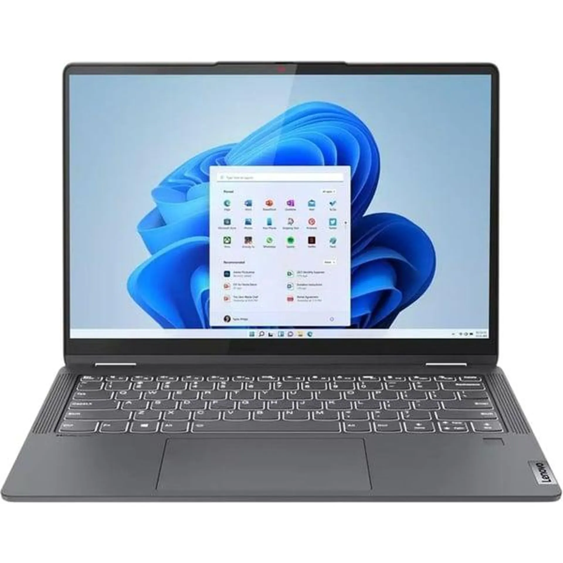 Lenovo IdeaPad Flex 5 14IAU7 2-in-1 Convertible (2022) Laptop – 12th Gen / Intel Core i3-1215U / 14inch WUXGA / 256GB SSD / 8GB RAM / Shared Intel UHD Graphics / Windows 11 Home / English Keyboard / Storm Grey / International Version – [82R700L4US]